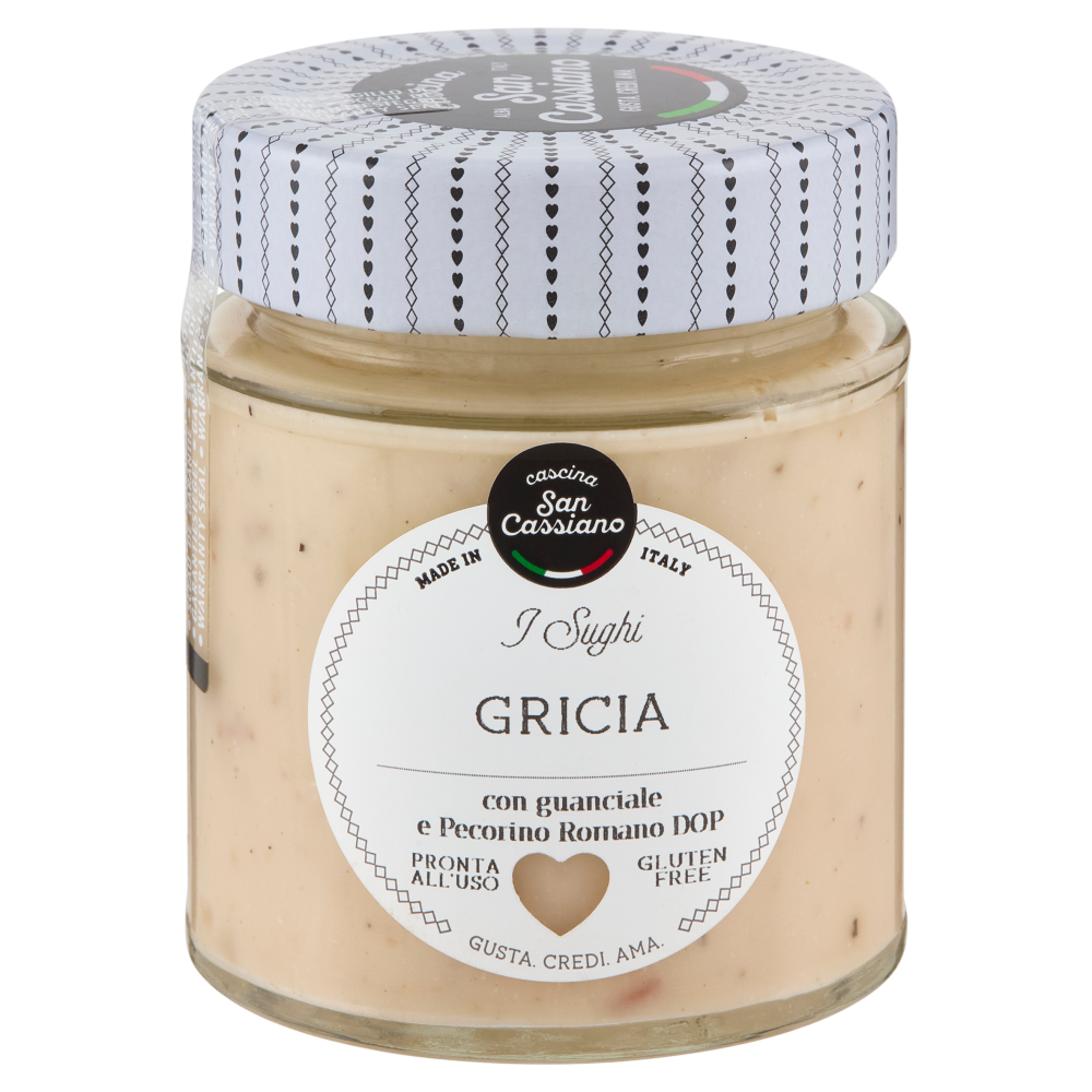cascina San Cassiano I Sughi Gricia 140 g