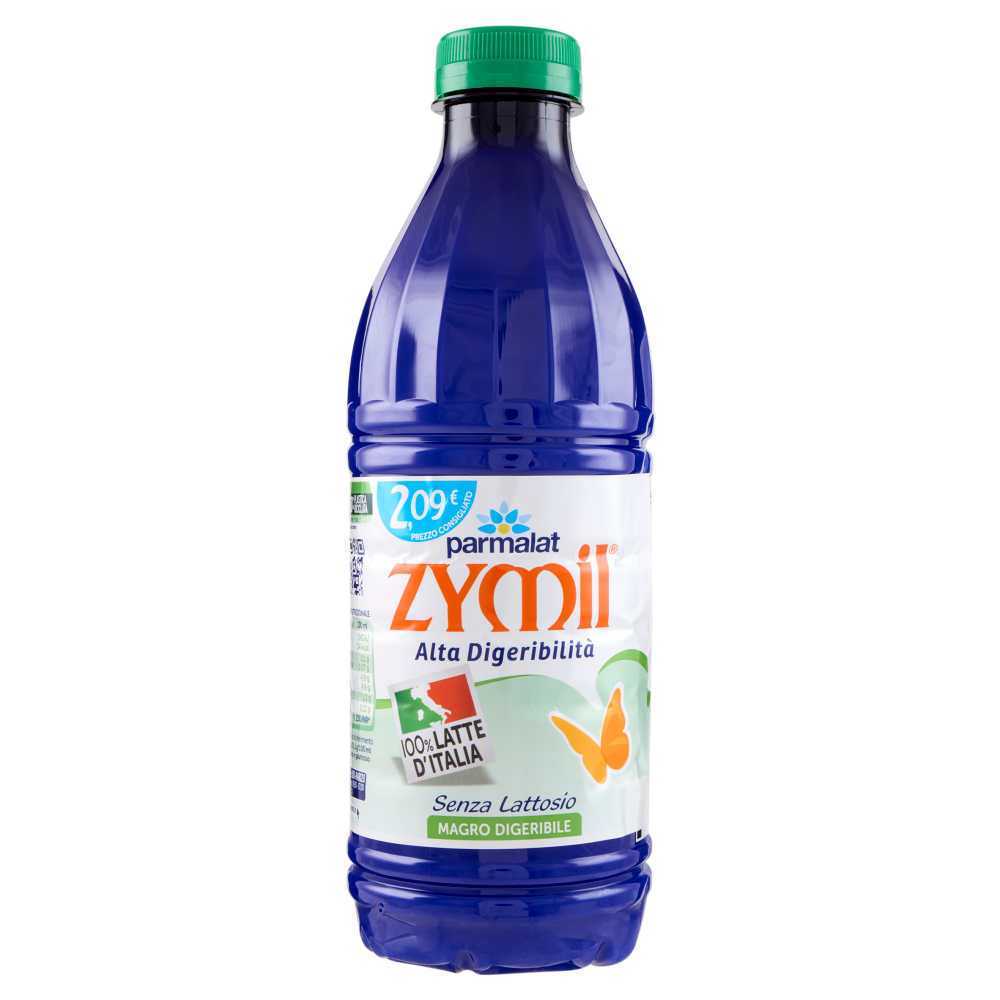 Zymil Alta Digeribilit&agrave; Senza Lattosio Magro Digeribile 100% Latte d'Italia 1000 ml