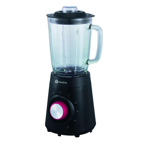 Mandine MBL600M1-21 frullatore 1,5 L Frullatore da tavolo 600 W Nero