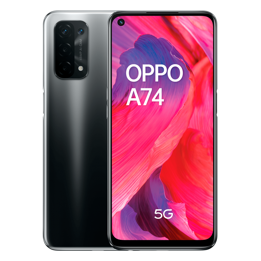 TIM OPPO A74 5G 16,5 cm (6.5") Doppia SIM Android 11 USB tipo-C 6 GB 128 GB 5000 mAh Nero