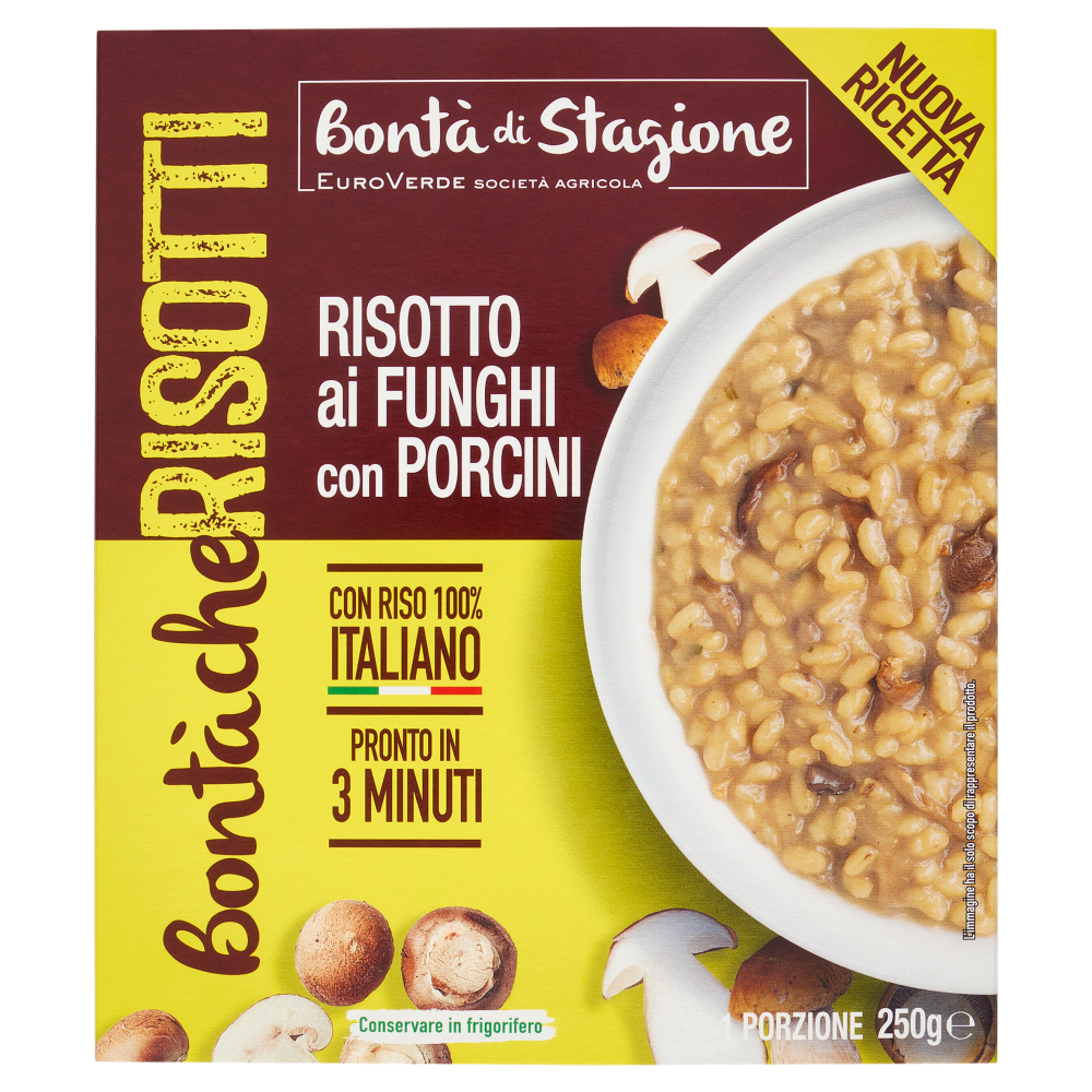 Bont&agrave; di Stagione Bont&agrave; che Risotti Risotto ai Funghi con Porcini 250 g