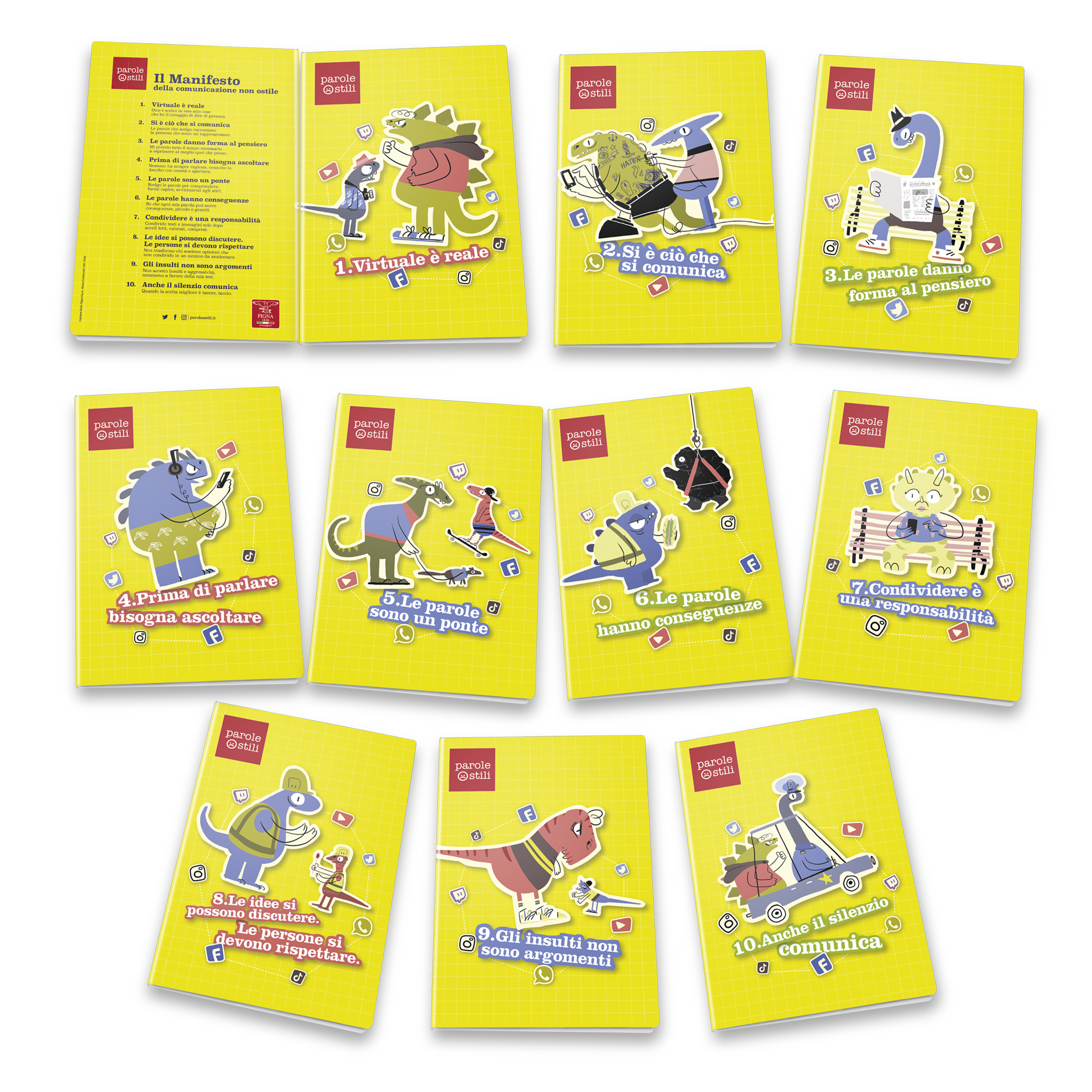 Pigna Maxi Parole Ostili 42 FF/SH