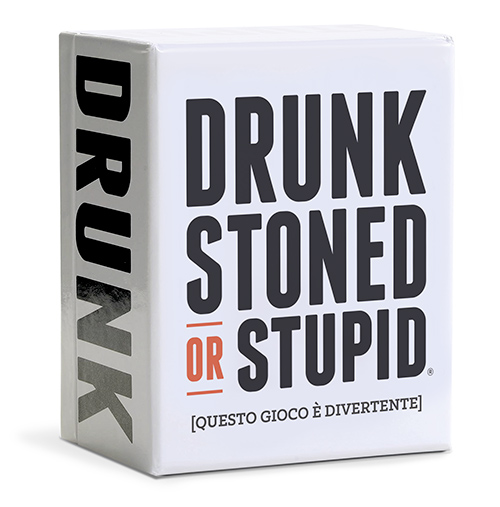 Asmodee Drunk Stoned or Stupid Gioco di carte per festa