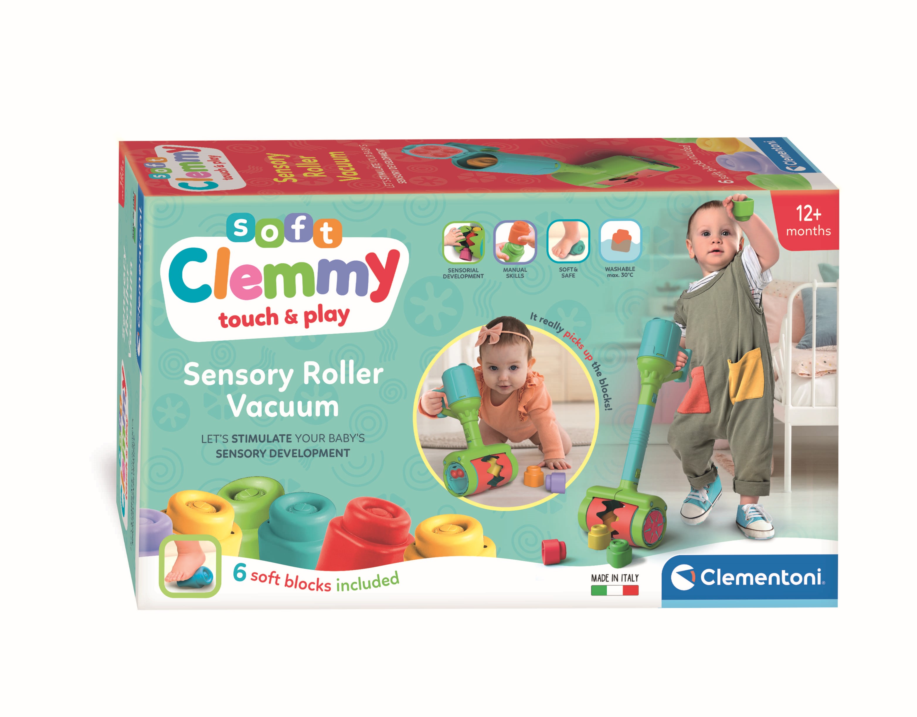 Clementoni Clemmy Soft Vacuum Cleaner