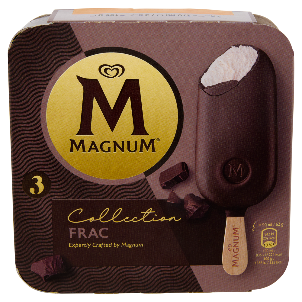 Magnum Collection Frac 3 gelati 186 g