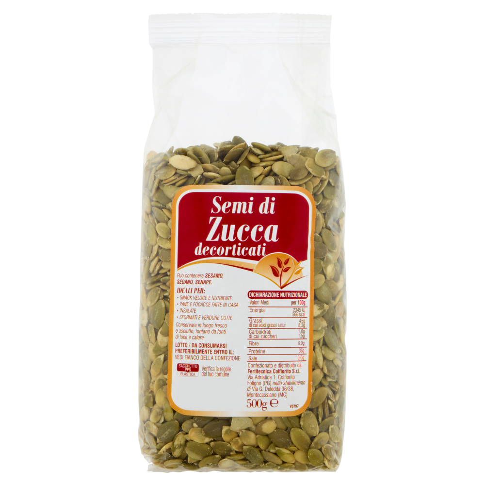 Semi di Zucca decorticati 500 g