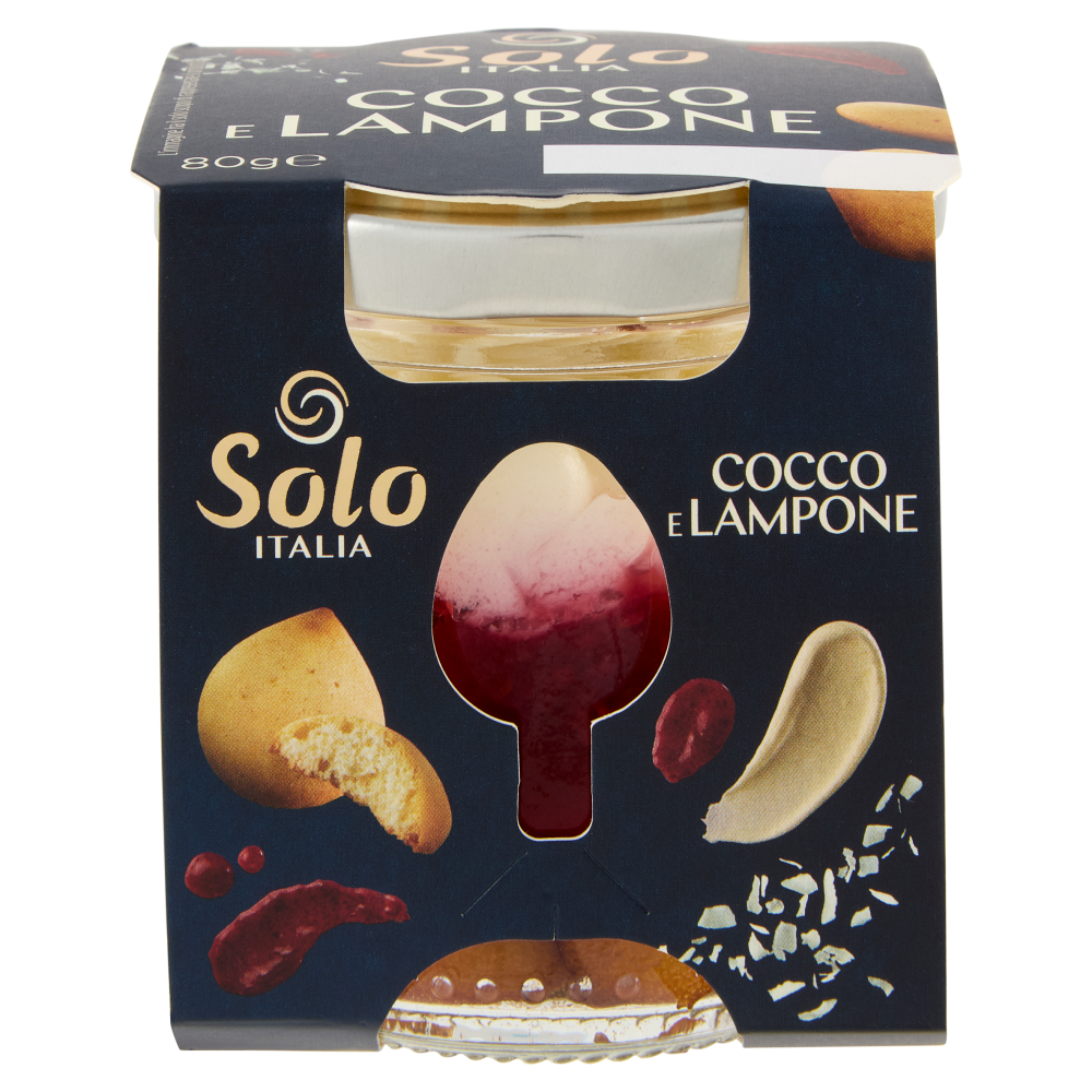 Solo Italia Cocco e Lampone 80 g