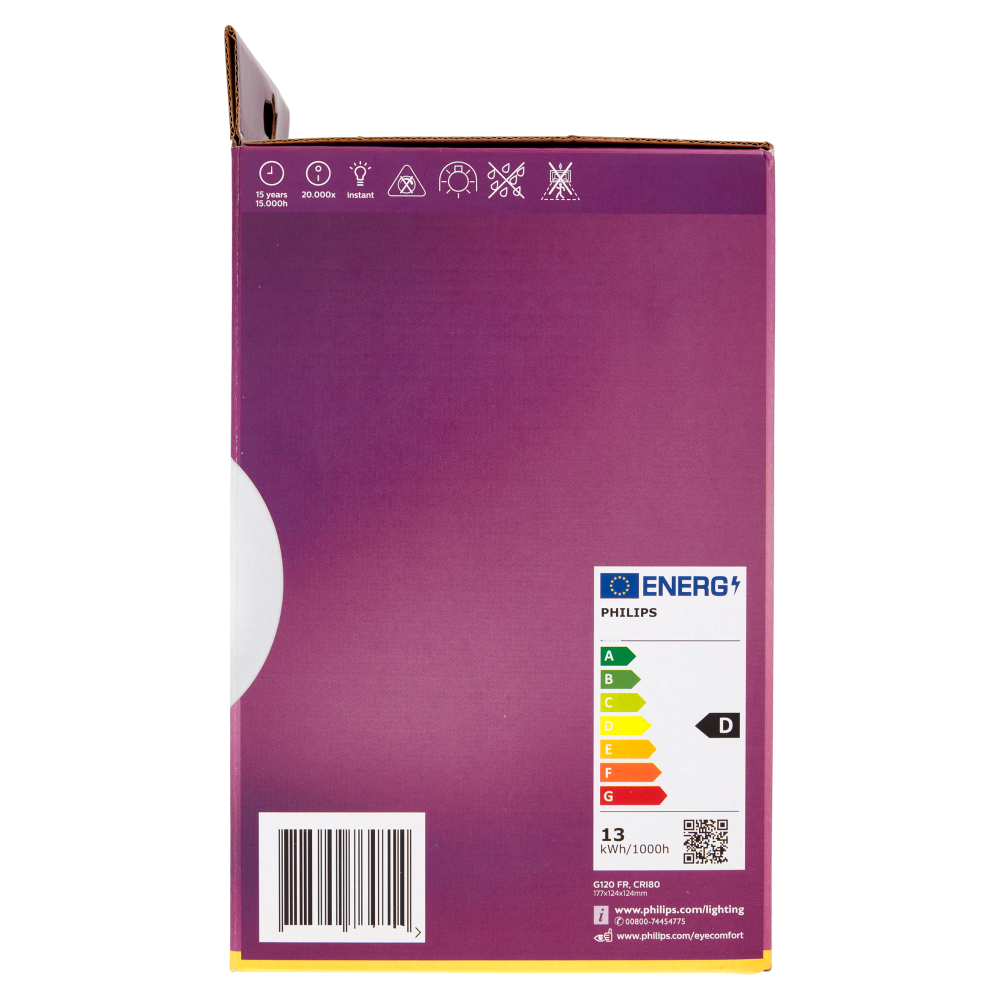 Philips Led globo vetro 120W E27 2700K