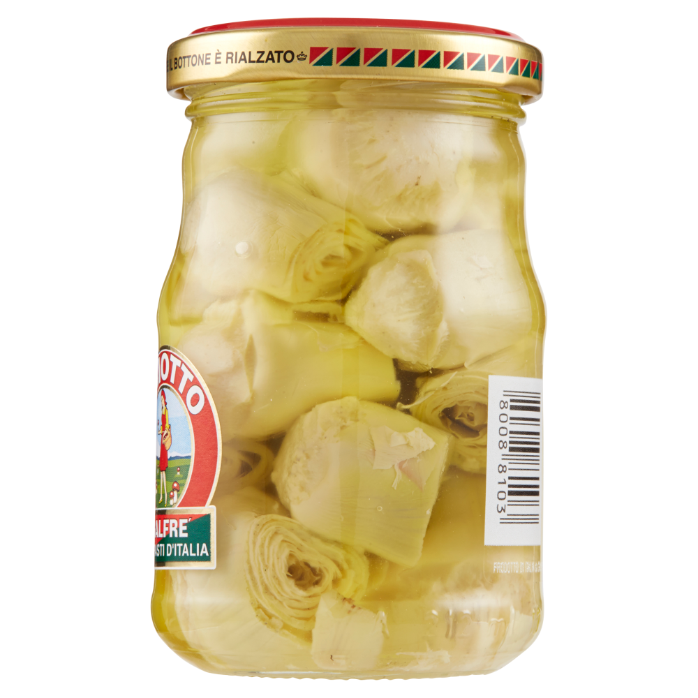 Galfr&egrave; Ghiotto Carciofini Italiani Interi Sott'Olio di Oliva 190 g