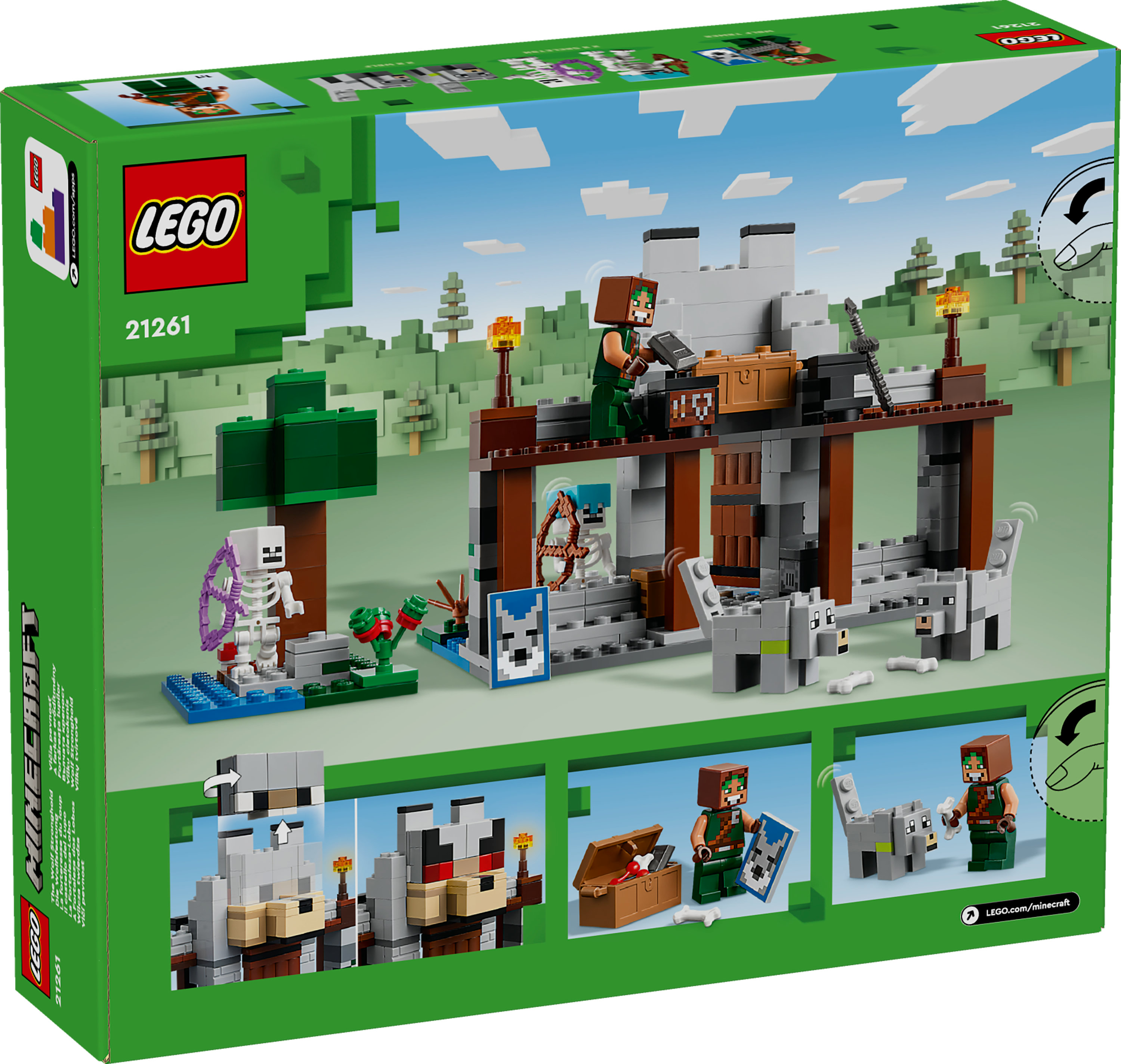 LEGO Minecraft Il castello del Lupo