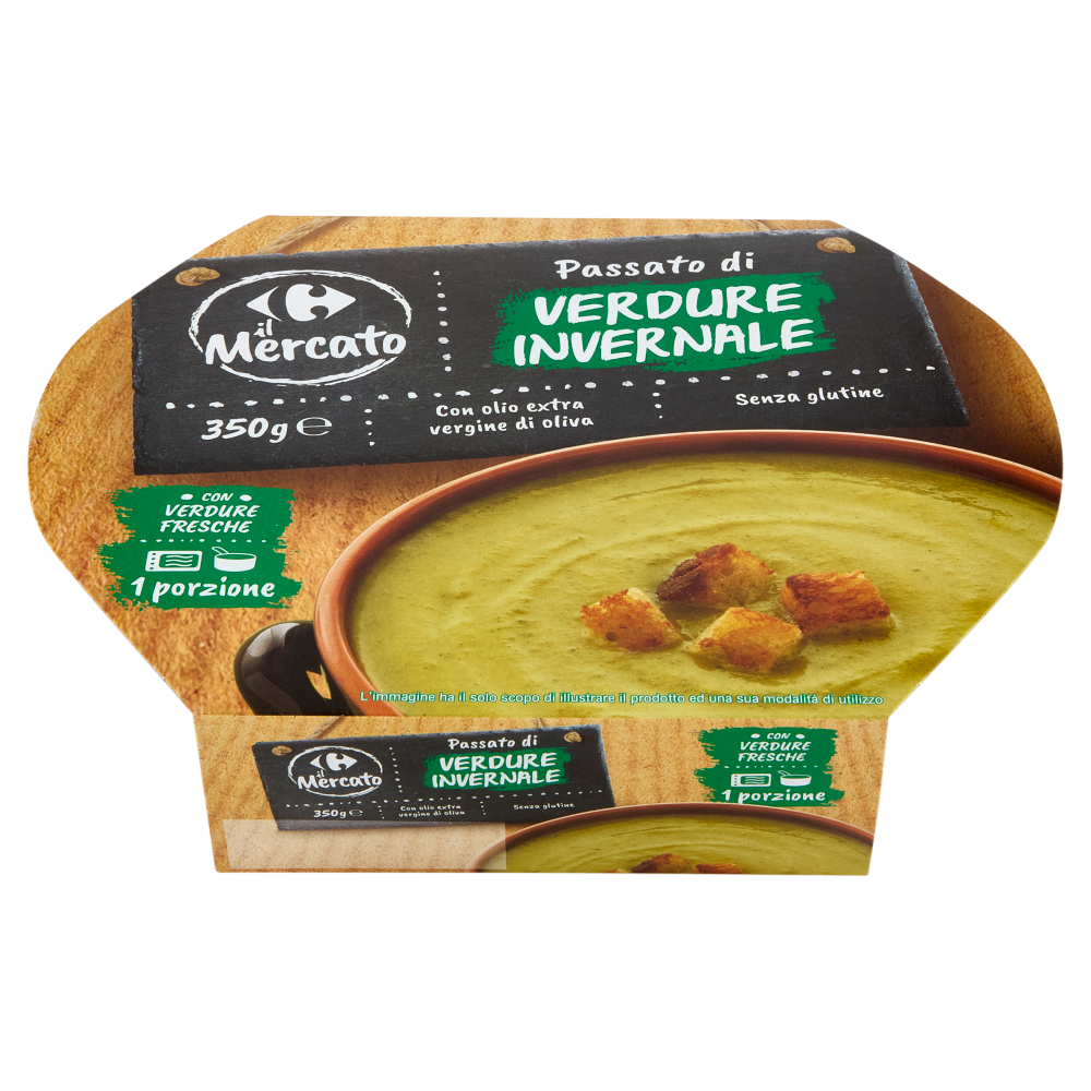 Carrefour il Mercato Passato di Verdure Invernale 350 g