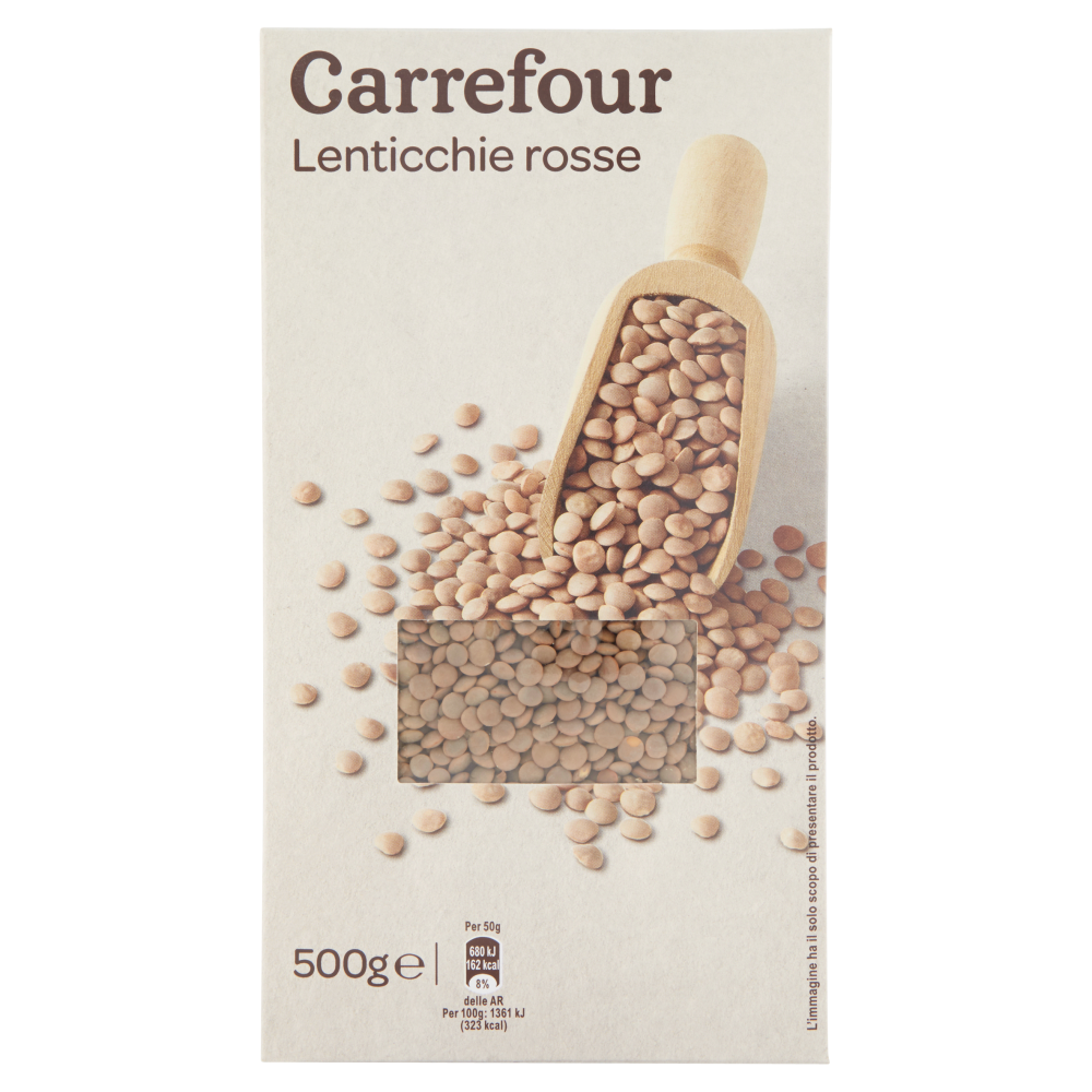 Carrefour Lenticchie rosse 500 g