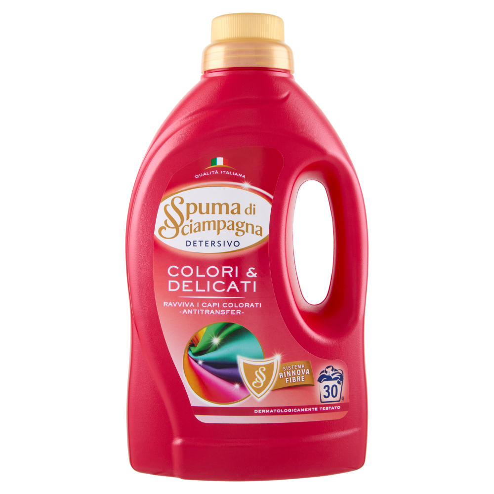 Spuma di Sciampagna Detersivo Colori & Delicati 1350 ml