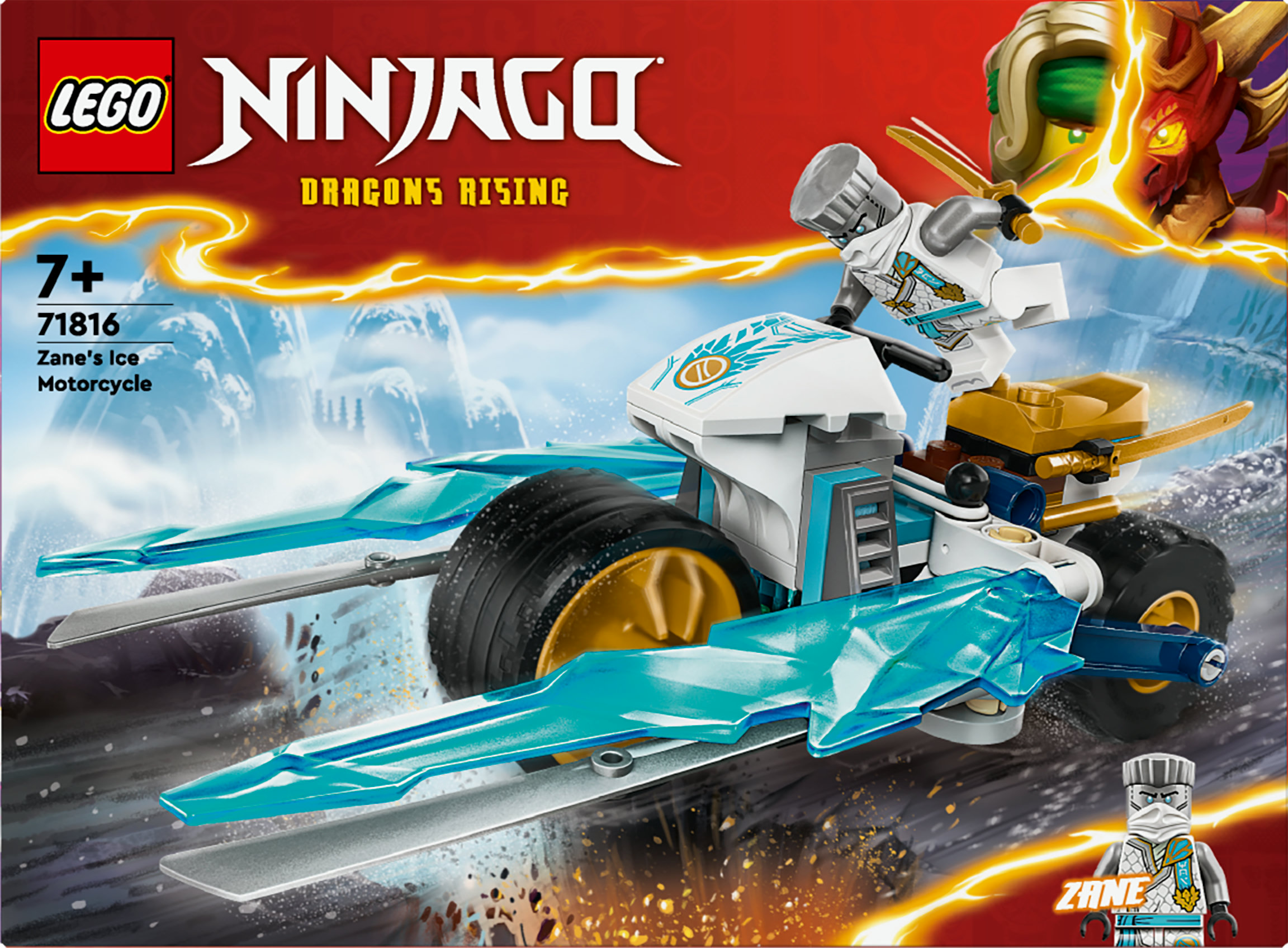 LEGO NINJAGO Moto di ghiaccio di Zane