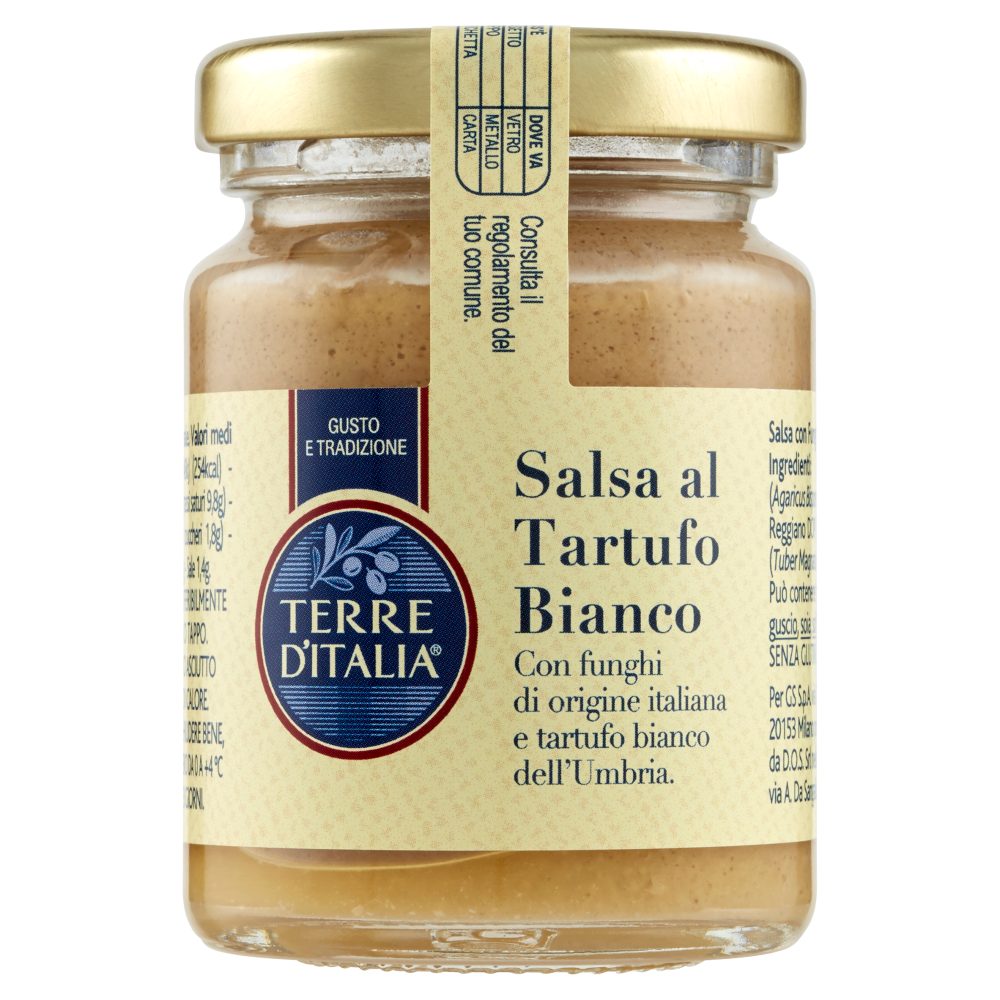 Terre d'Italia Salsa al Tartufo Bianco 80 g