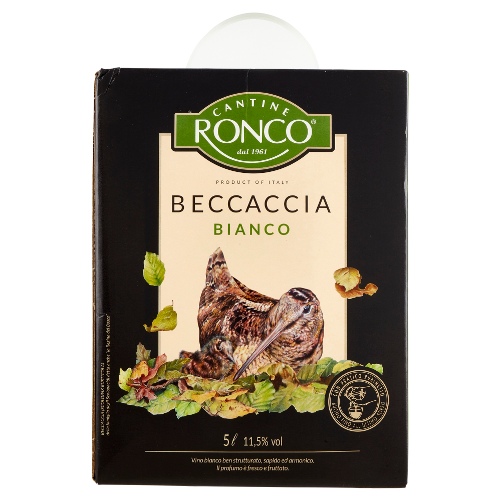Cantine Ronco Beccaccia Bianco 5 l