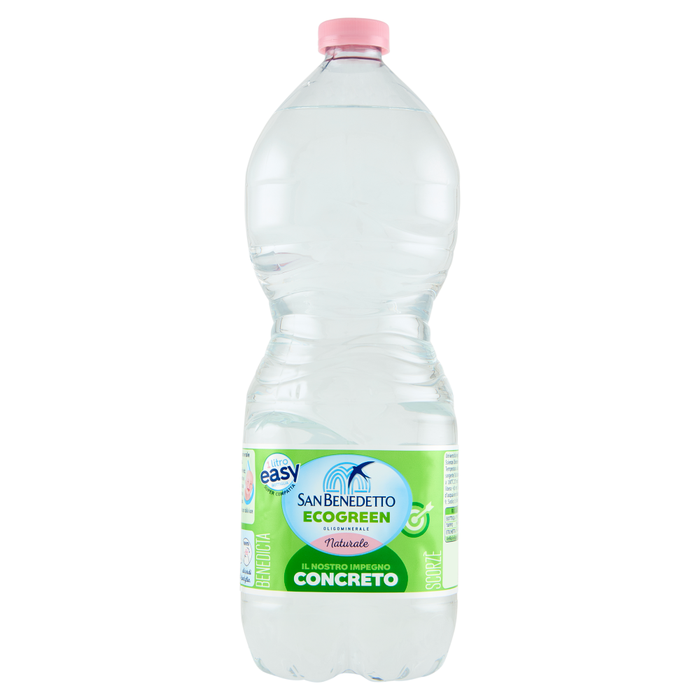 San Benedetto Acqua Naturale Benedicta Ecogreen Easy 1L 