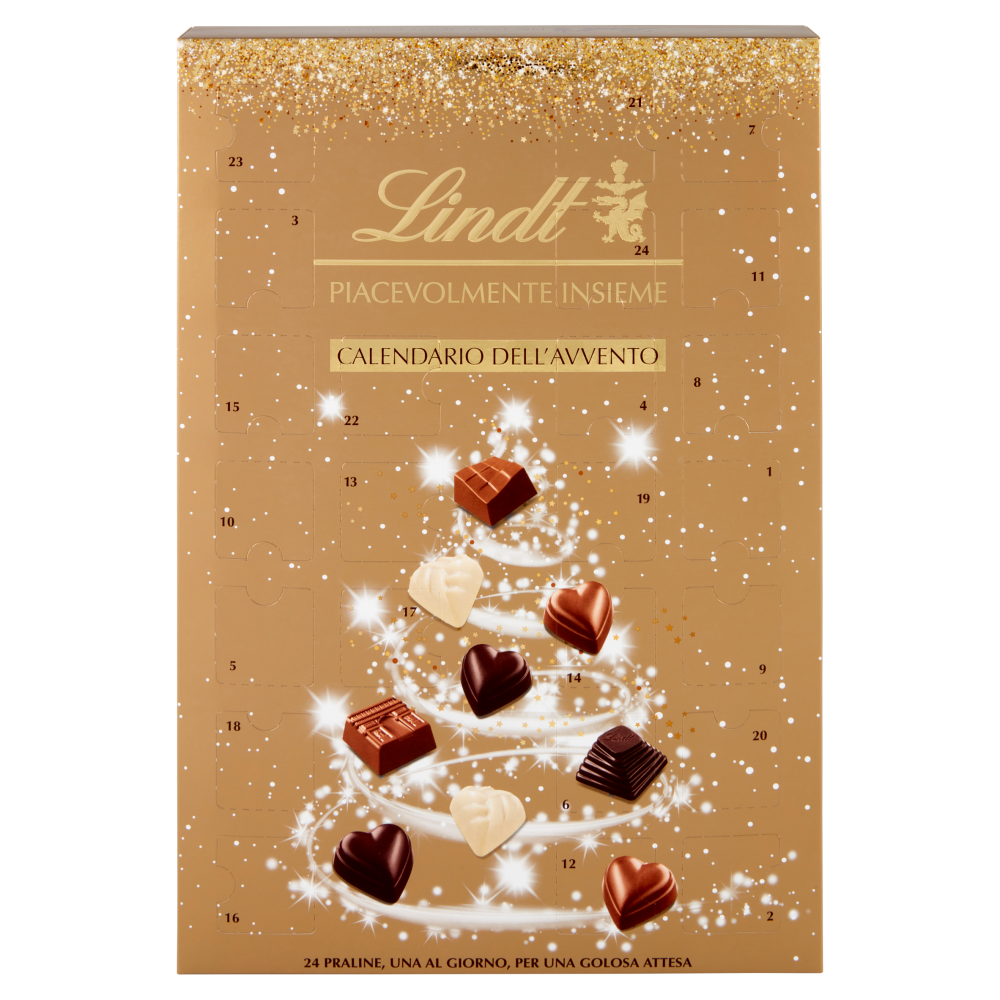 Lindt Calendario Avvento Piacevolmente Insieme Cioccolatini assortiti 250 g