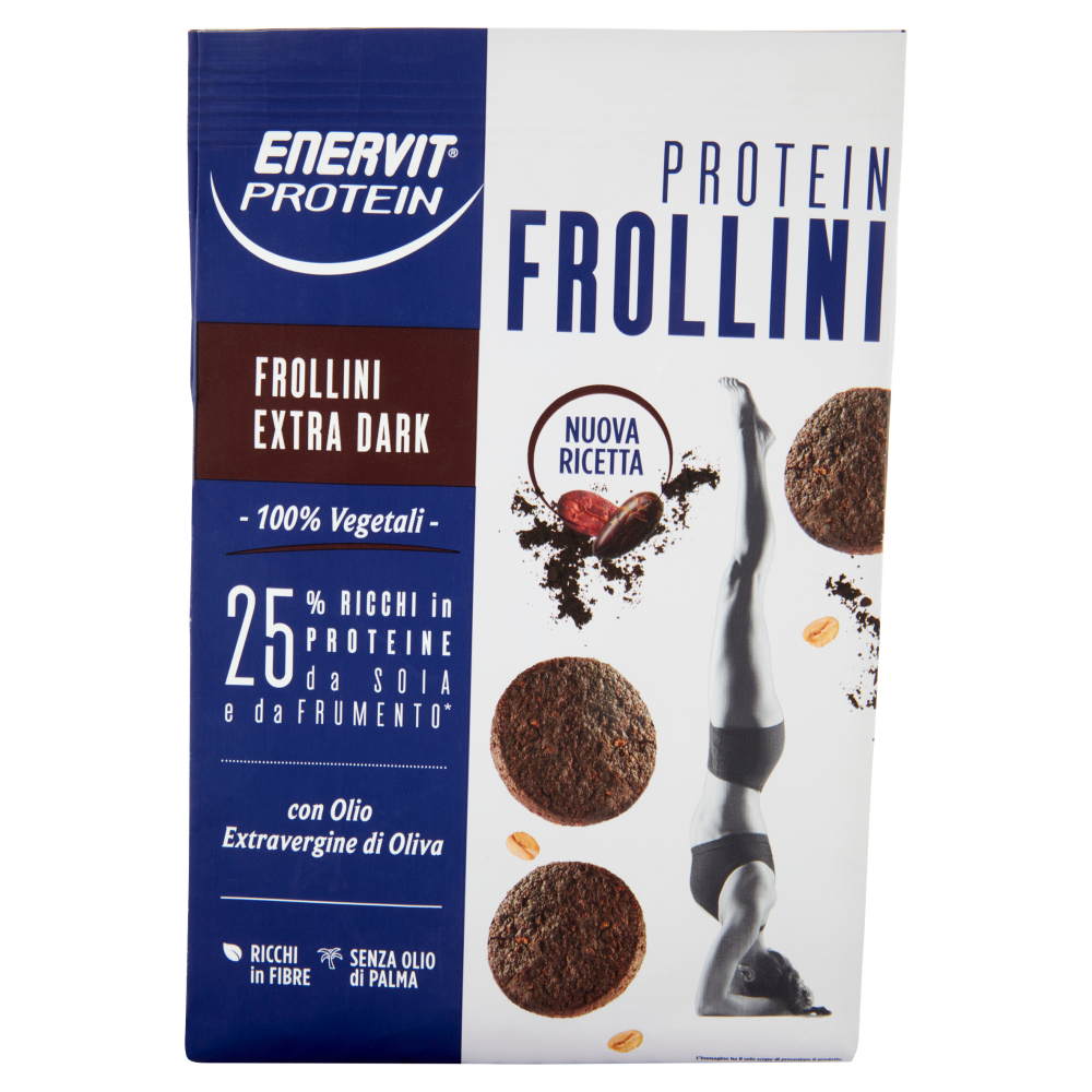 Enervit Protein 100 Vegetali Fabulous Frollini con Cacao 200 g Carrefour