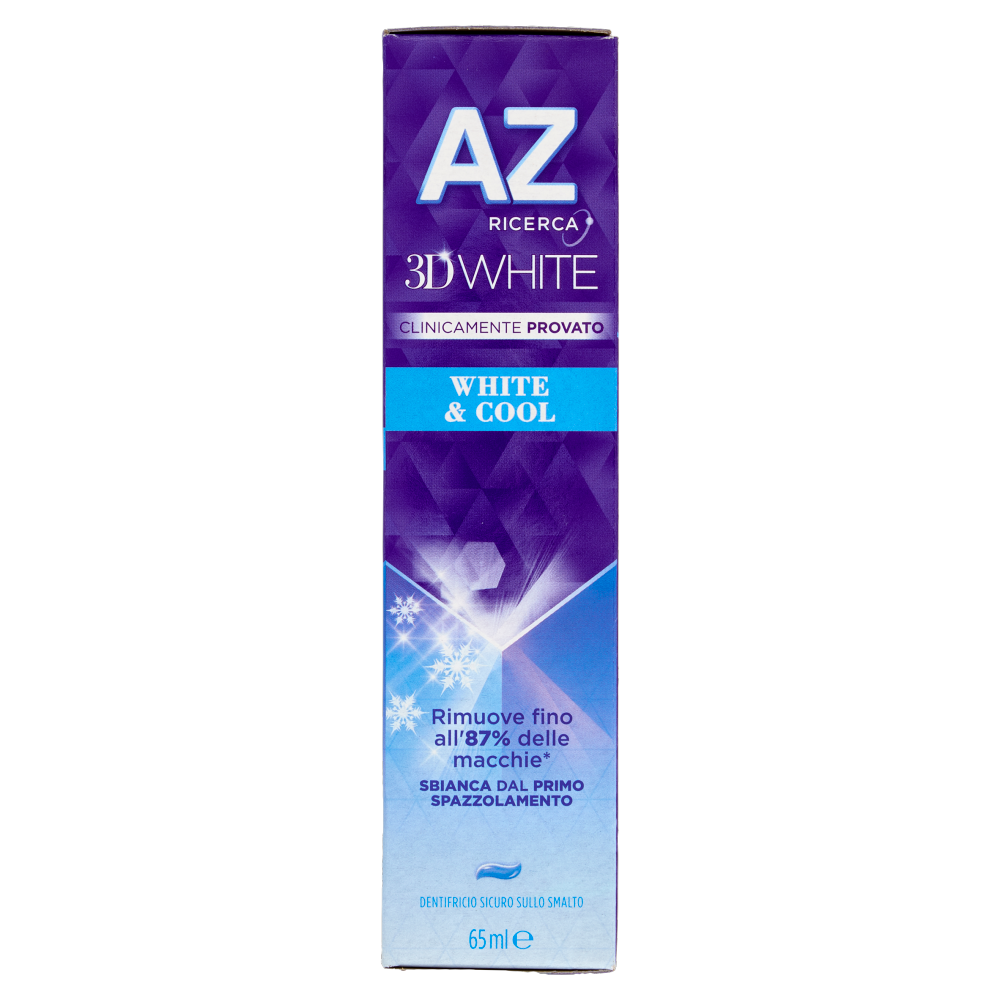 AZ Ricerca Dentifricio 3D White White & Cool 65 ml
