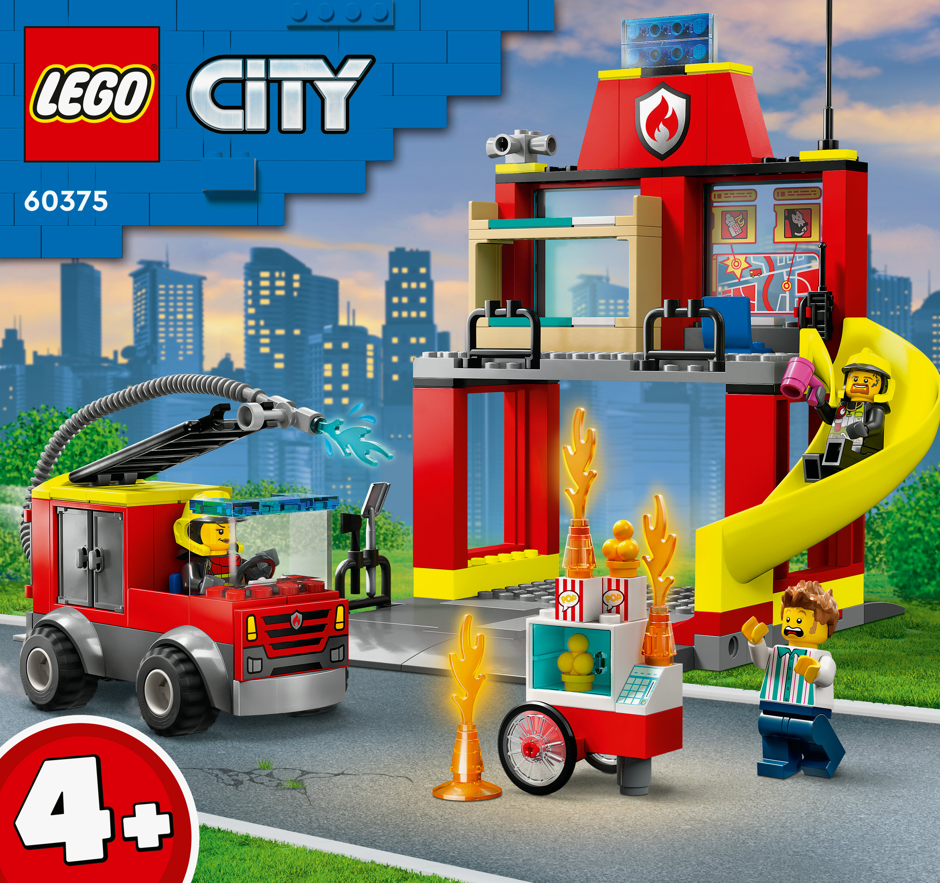 LEGO City Caserma dei pompieri e autopompa