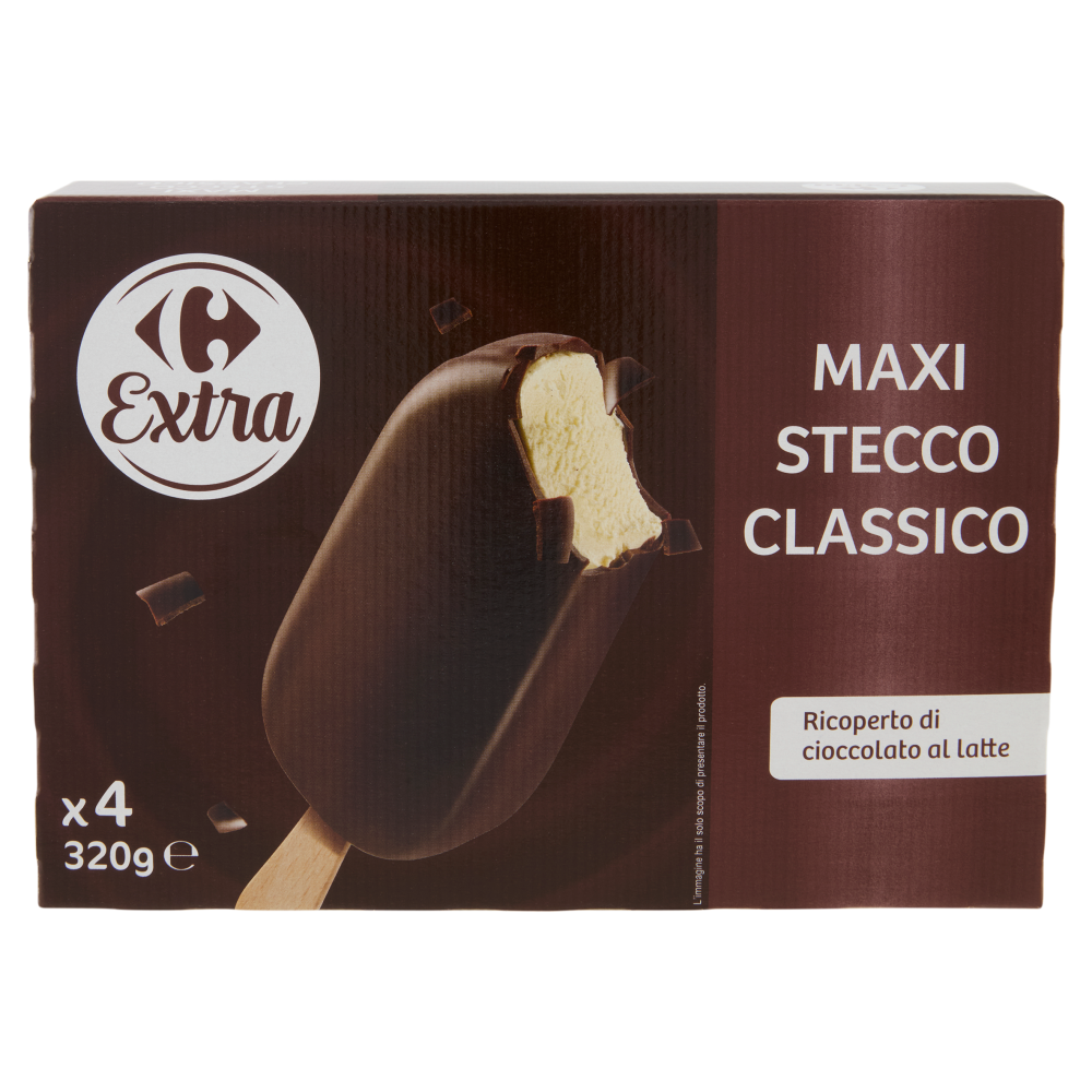 Carrefour Extra Maxi Stecco Classico 4 x 80 g