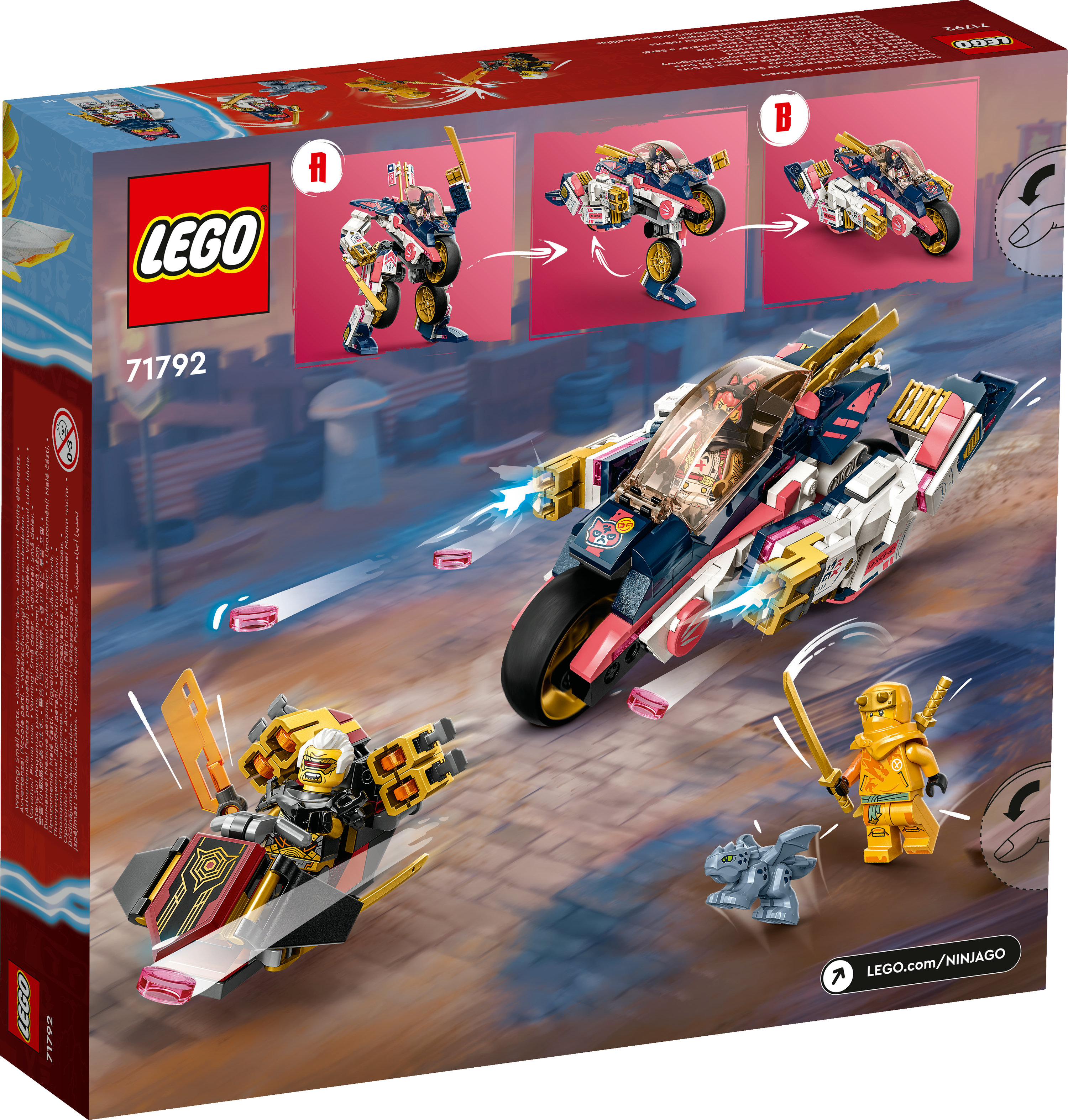 LEGO NINJAGO Moto-mech Transformer di Sora