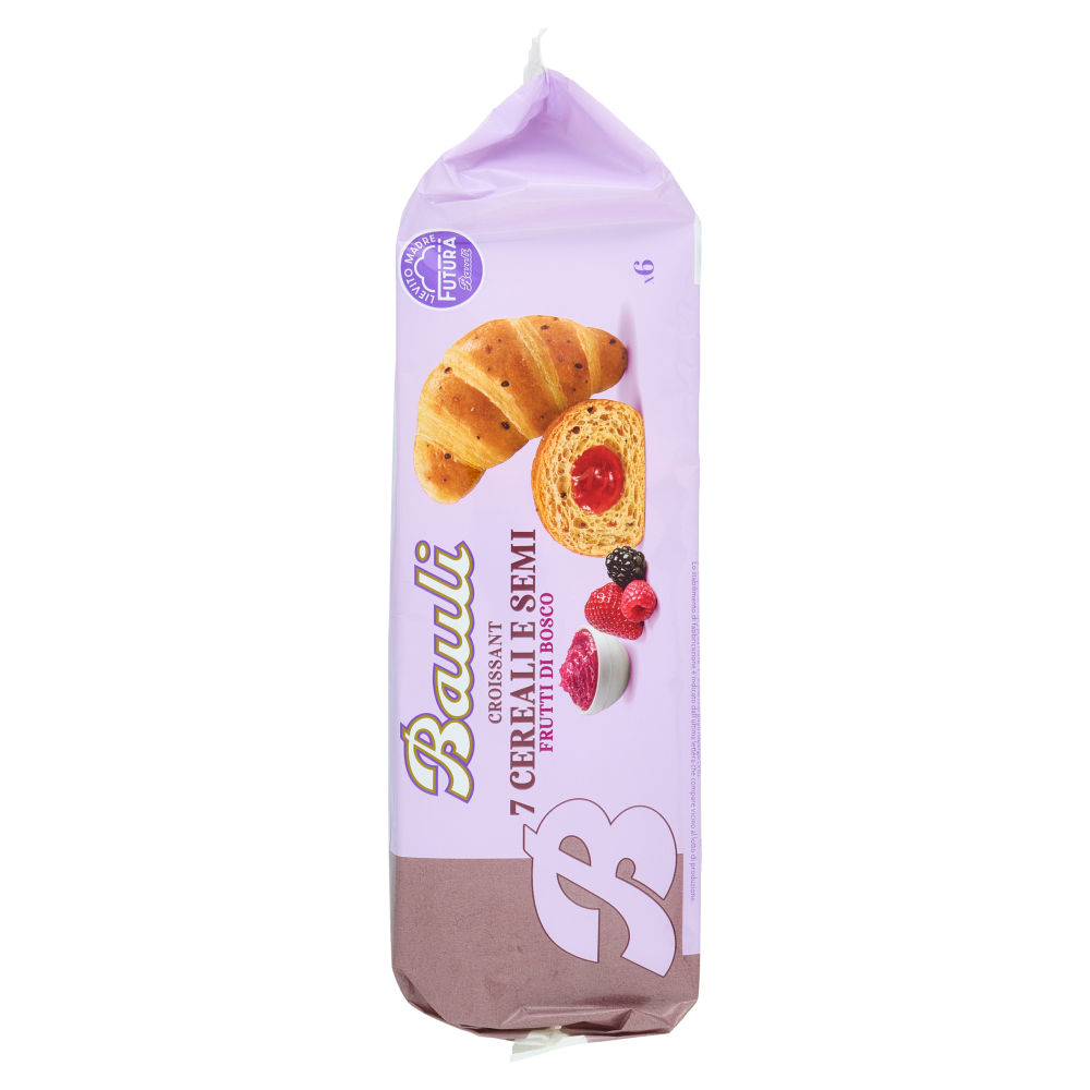 Bauli Croissant 7 Cereali e Semi Frutti di Bosco 6 x 45 g