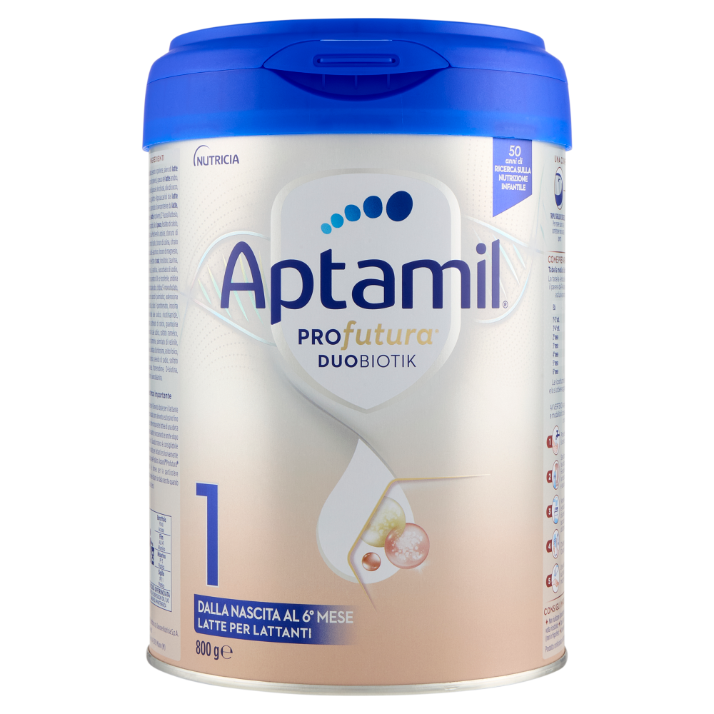 APTAMIL Profutura 1 - Latte per Lattanti in Polvere, dalla nascita al 6° mese, 800g
