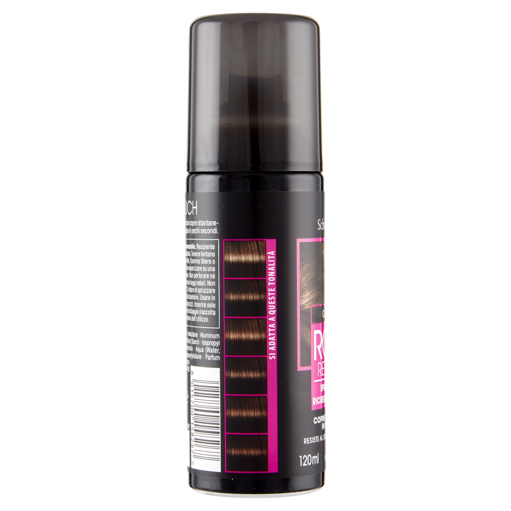 Schwarzkopf Root Retouch Spray Ritocco Ricrescita Immediato Castano 120 ml