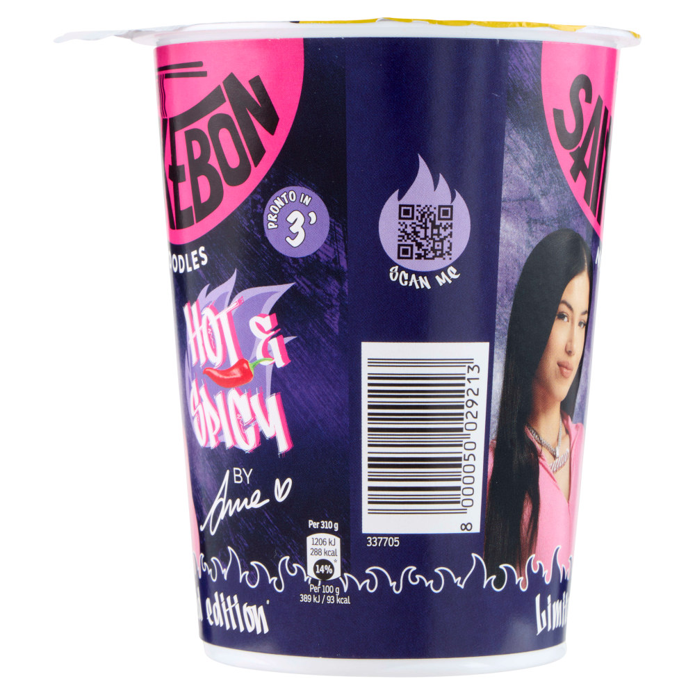 Saikebaddie Noodles Hot & Spicy 60 g