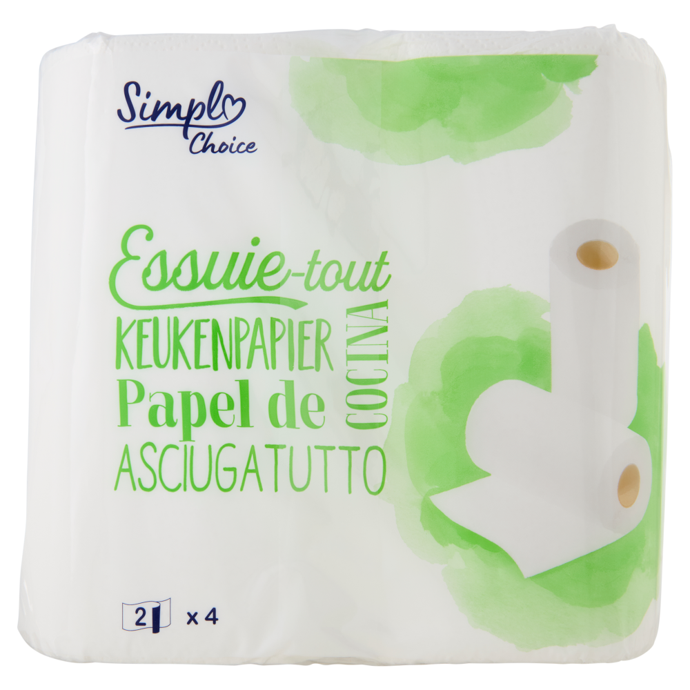 Simpl Choice Asciugatutto 4 pz