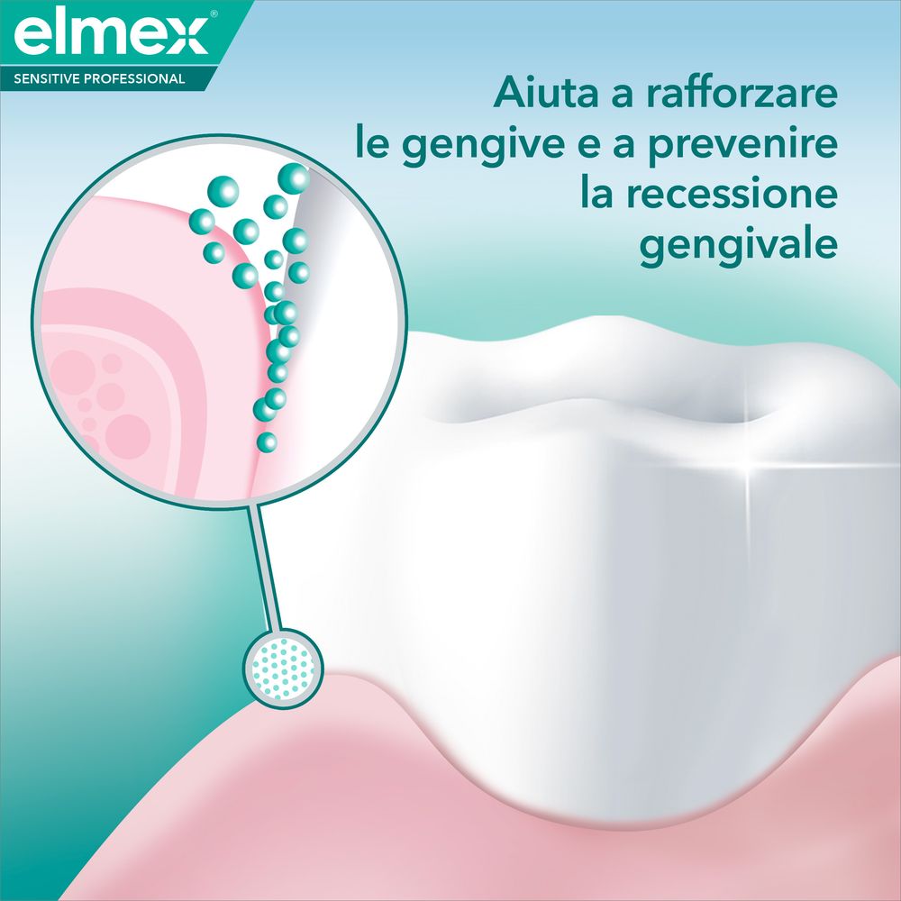 elmex dentifricio Sensitive Professional Ripara e Previene e protezione gengive 75 ml