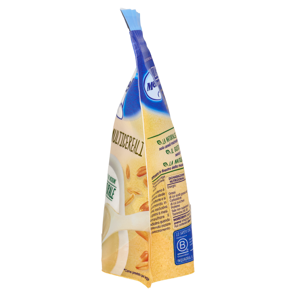 MELLIN Crema Multicereali, Confezione Apri&Chiudi, dall'inizio dello Svezzamento, 200g