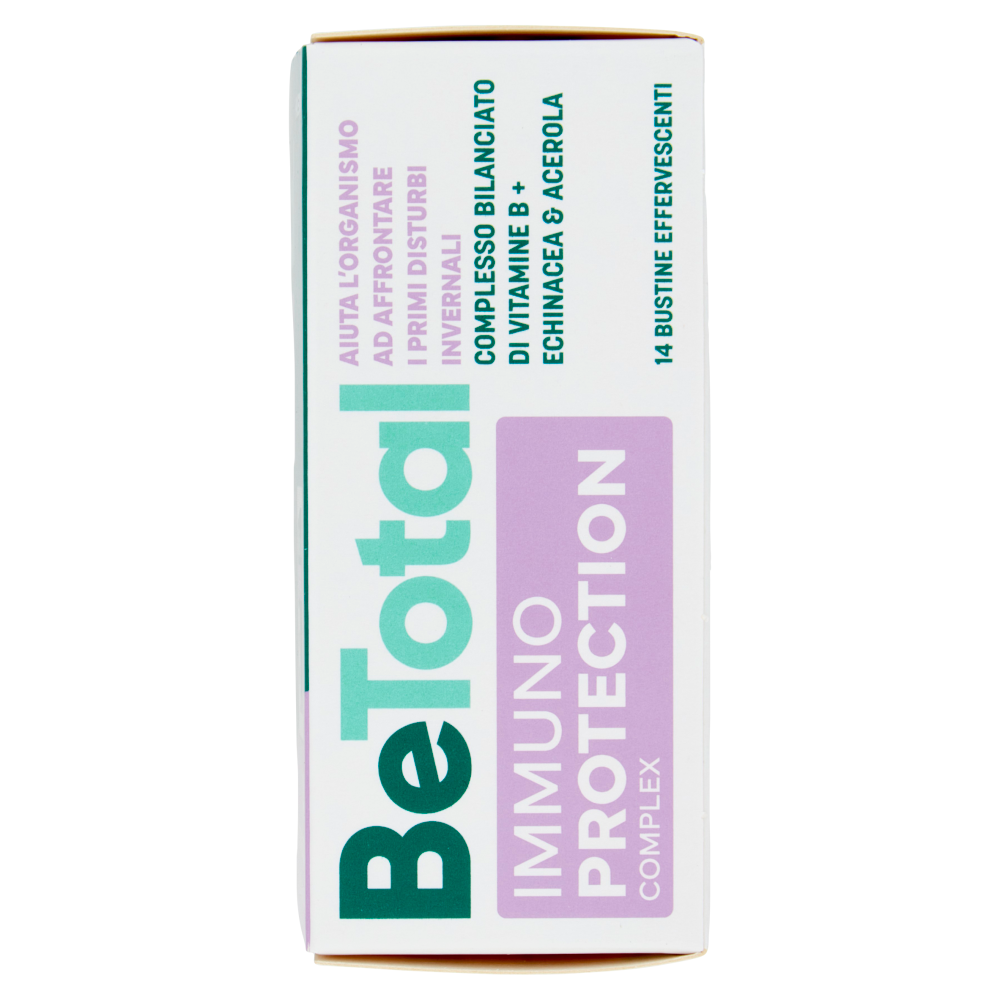 BeTotal Immuno Protection Vitamina B, Echinacea, Acerola, Supporto per Difese Immunitarie 14 Bst 49g