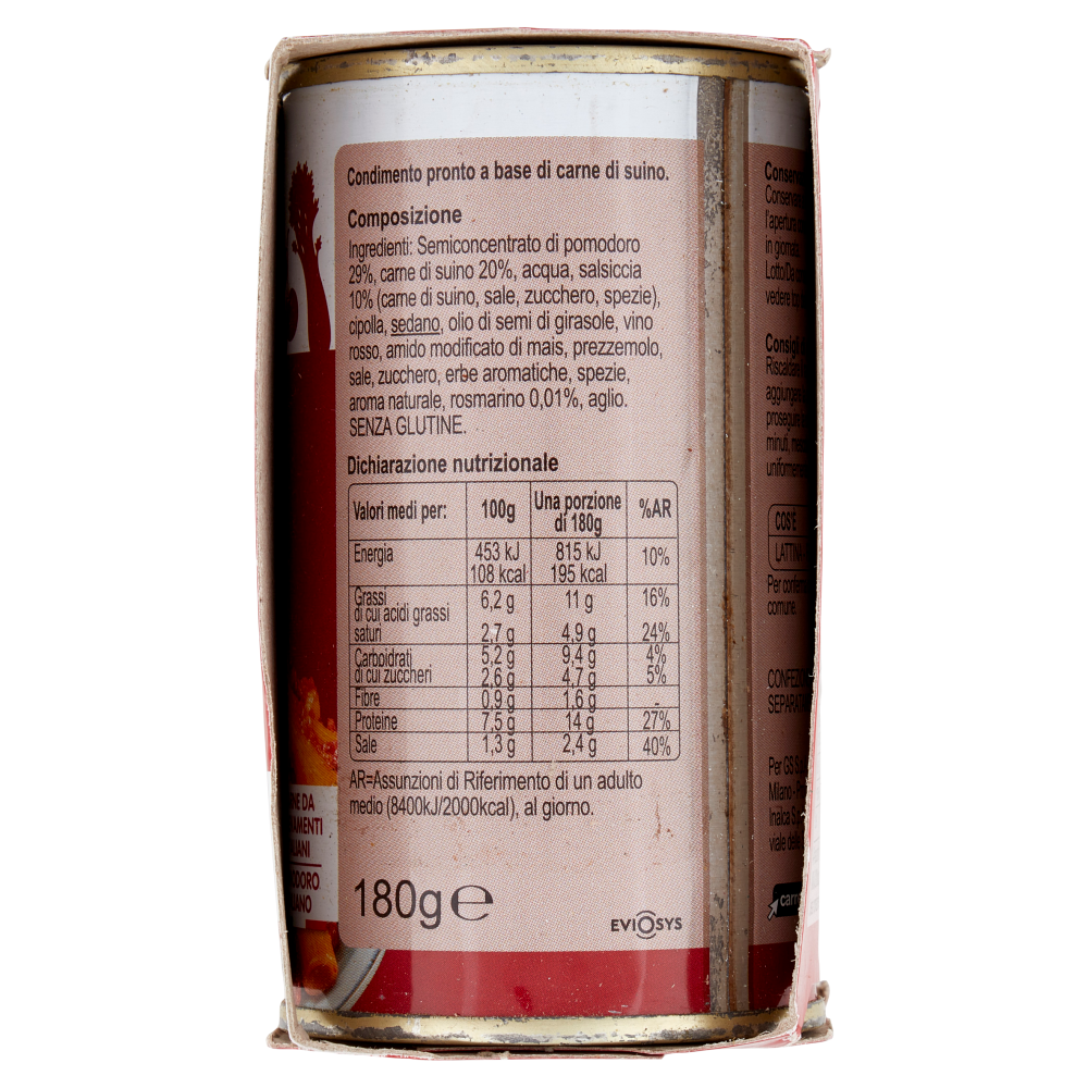 Carrefour Classic Ragù alla Salsiccia 2 x 180 g