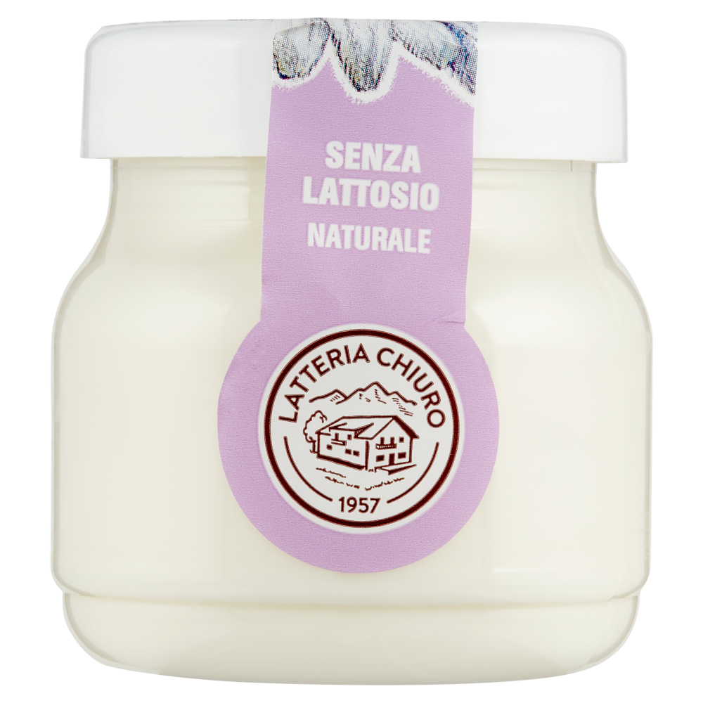 AlpiYò Yogurt di Valtellina Senza Lattosio Intero Naturale 125 g
