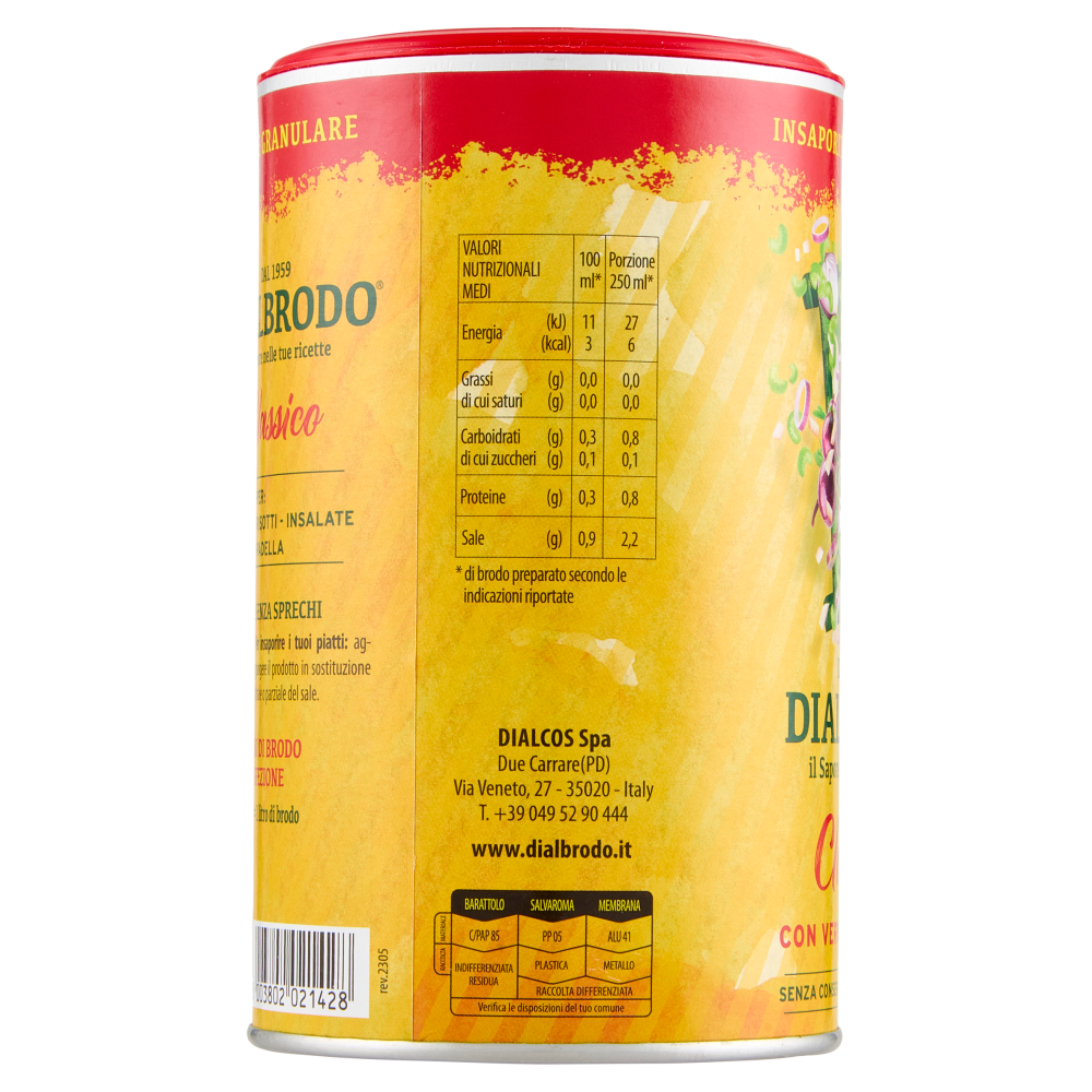 Dialbrodo Insaporitore Granulare Classico 200 g