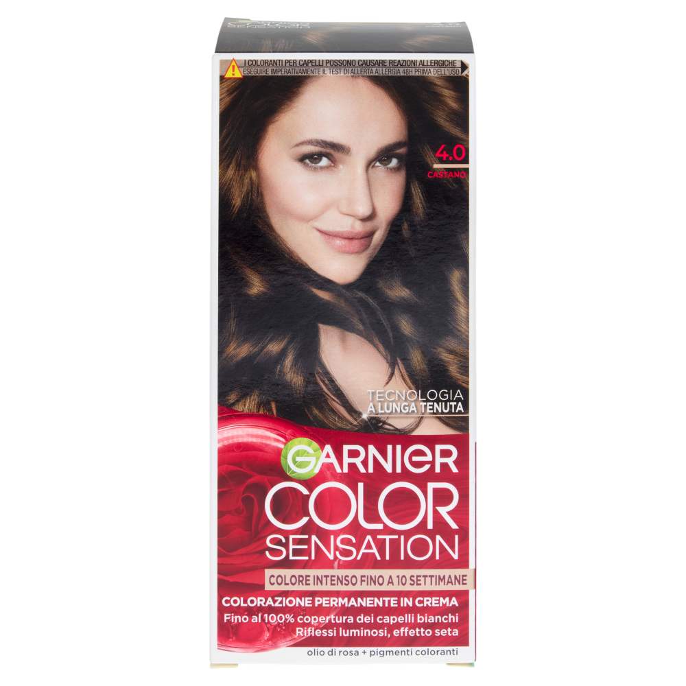 Garnier Color Sensation Colorazione Permanente in Crema 4.0 Castano