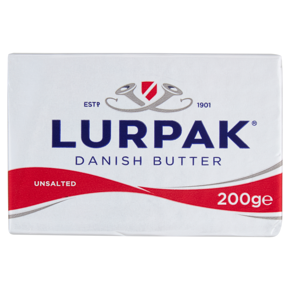 Lurpak Danish Butter Unsalted 200 g