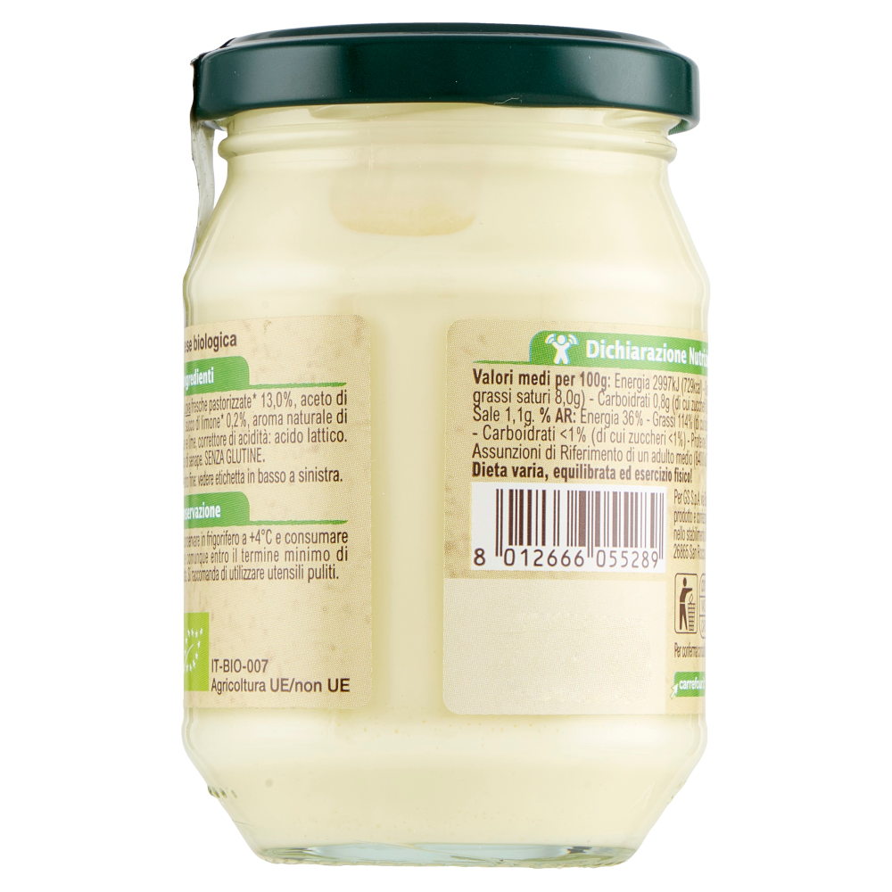 Carrefour Bio Maionese 180 g