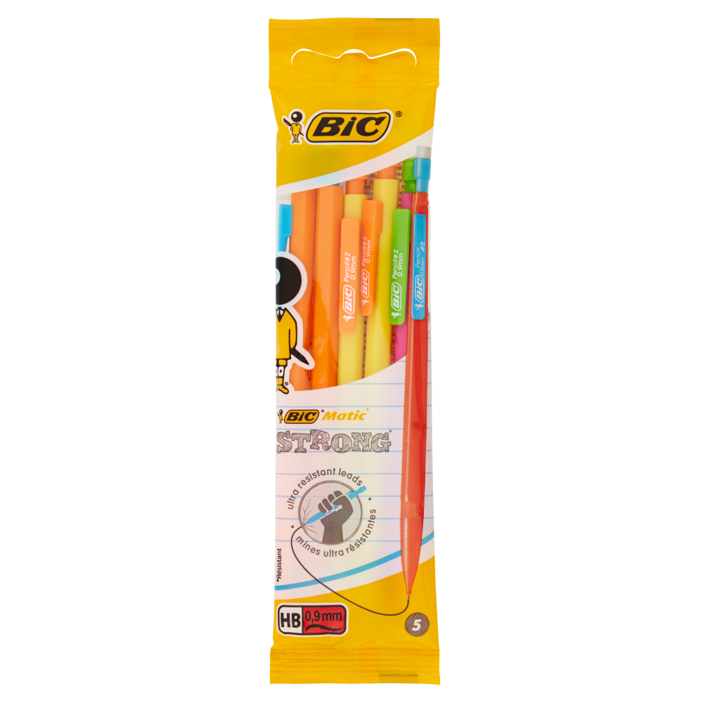 Bic Matic strong HB 0,9 mm 5 pz