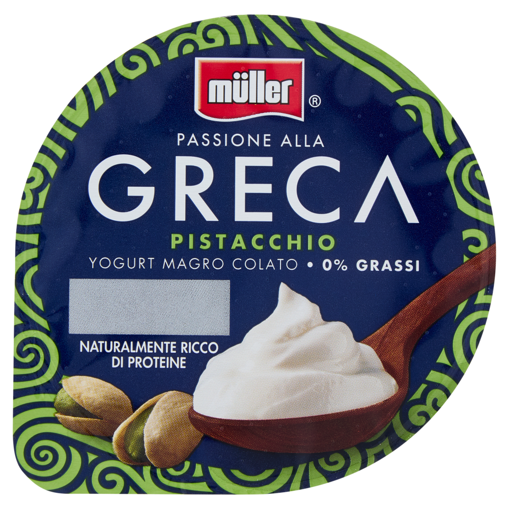 müller Passione alla Greca Pistacchio Yogurt Magro Colato 150 g