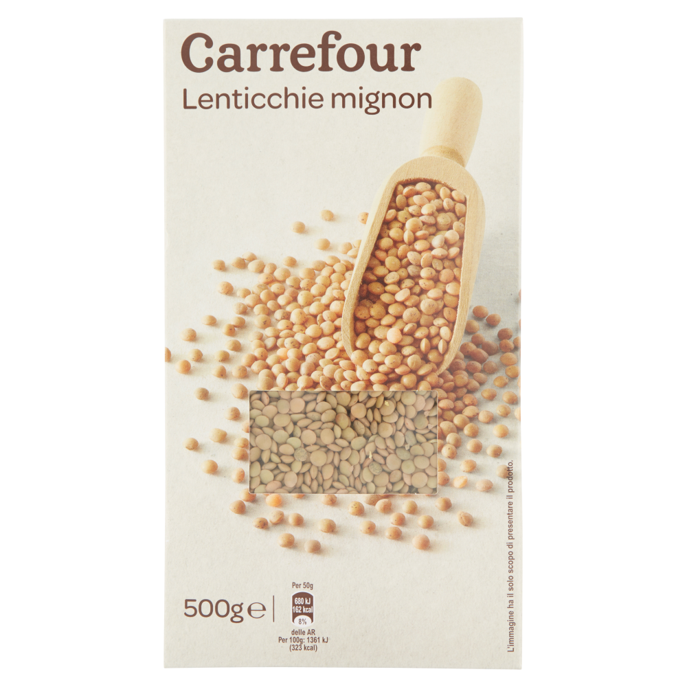 Carrefour Lenticchie mignon 500 g