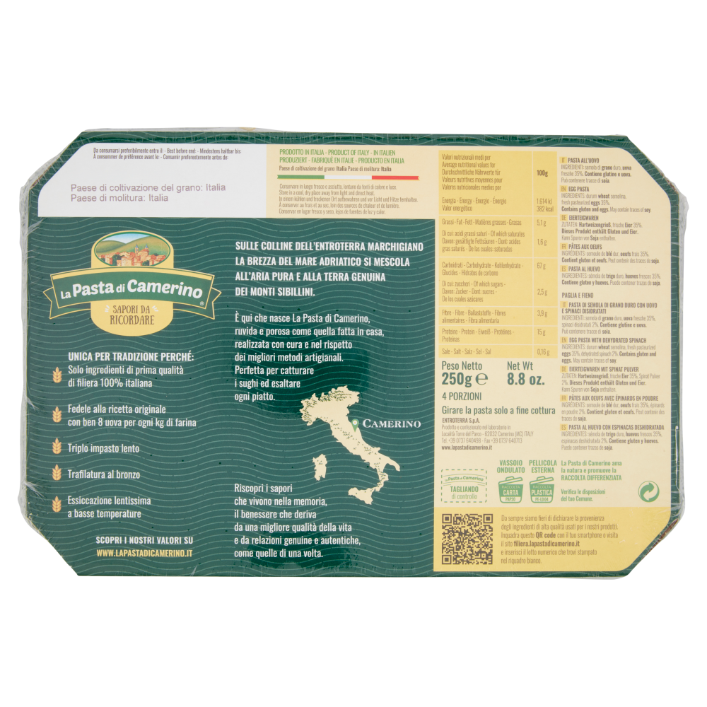 La Pasta di Camerino Fettuccine 250 g