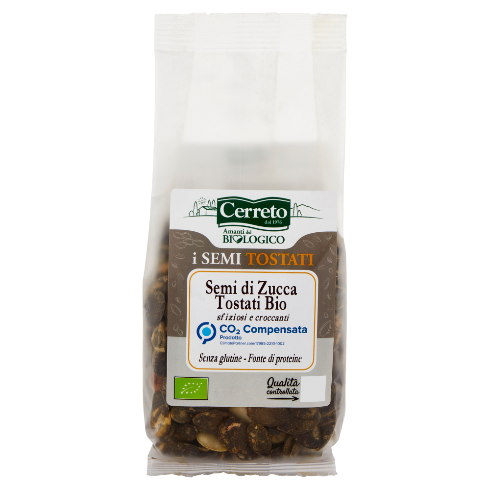 Cerreto i Semi Tostati Semi di Zucca Tostati Bio 120 g