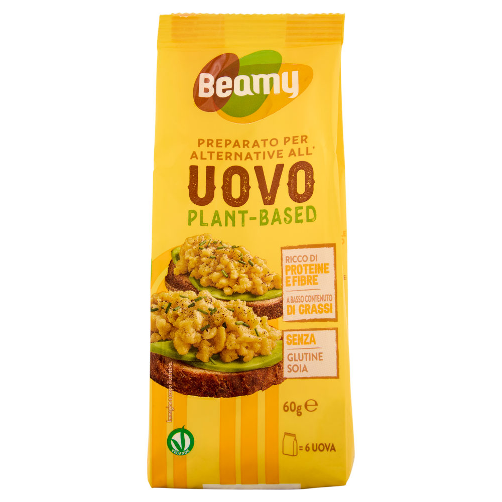 Beamy Preparato per Alternative all'Uovo Plant-Based 60 g