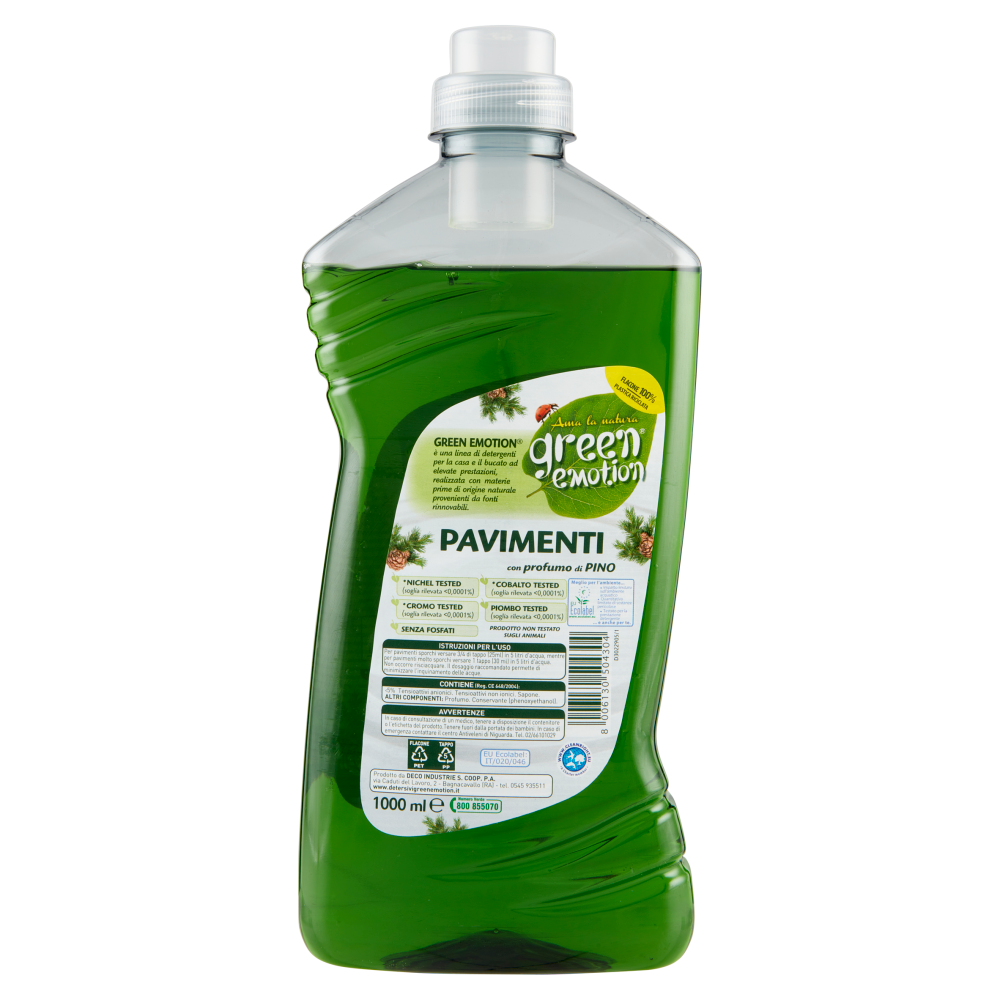 green emotion Pavimenti con profumo di Pino 1000 ml