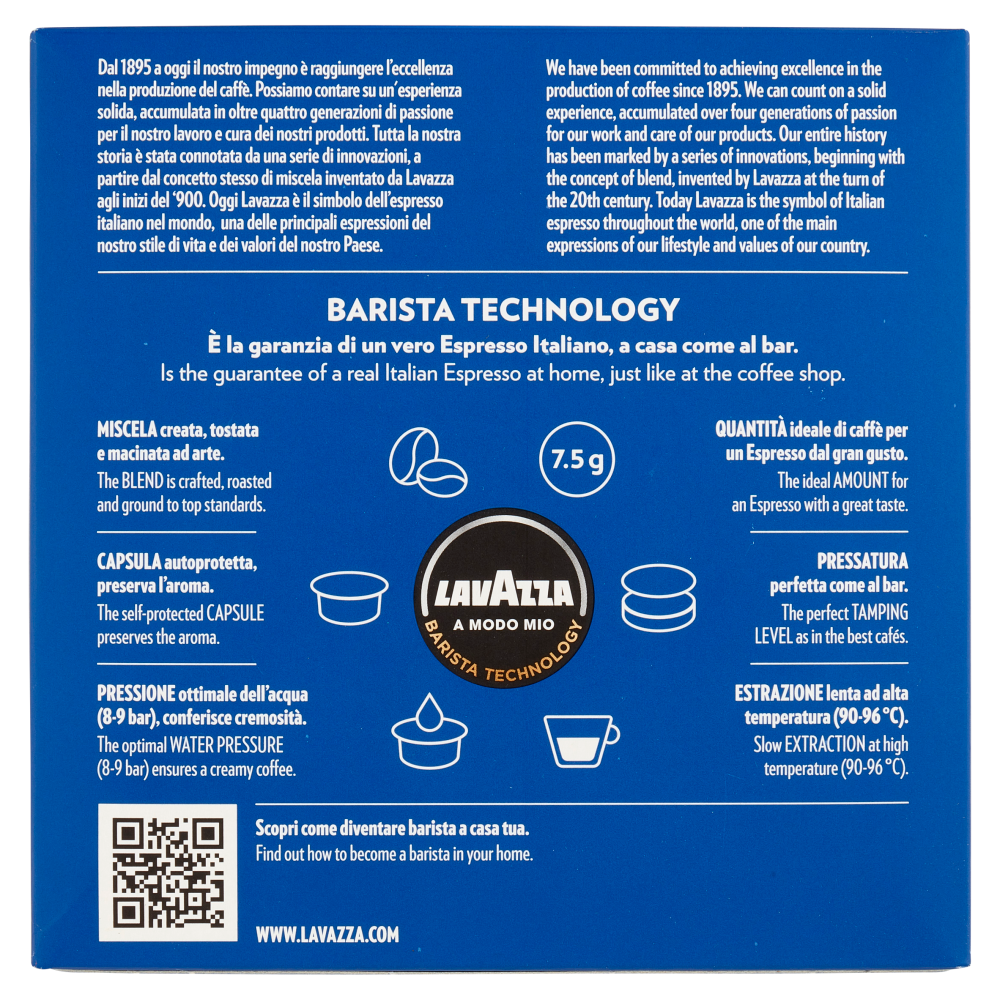 Lavazza A Modo Mio crema e gusto 36 Capsule 270 g