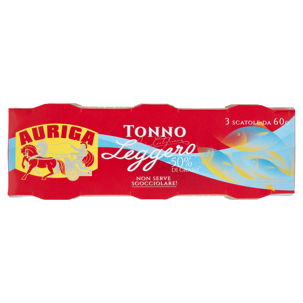 Auriga Tonno Leggero 3 x 60 g